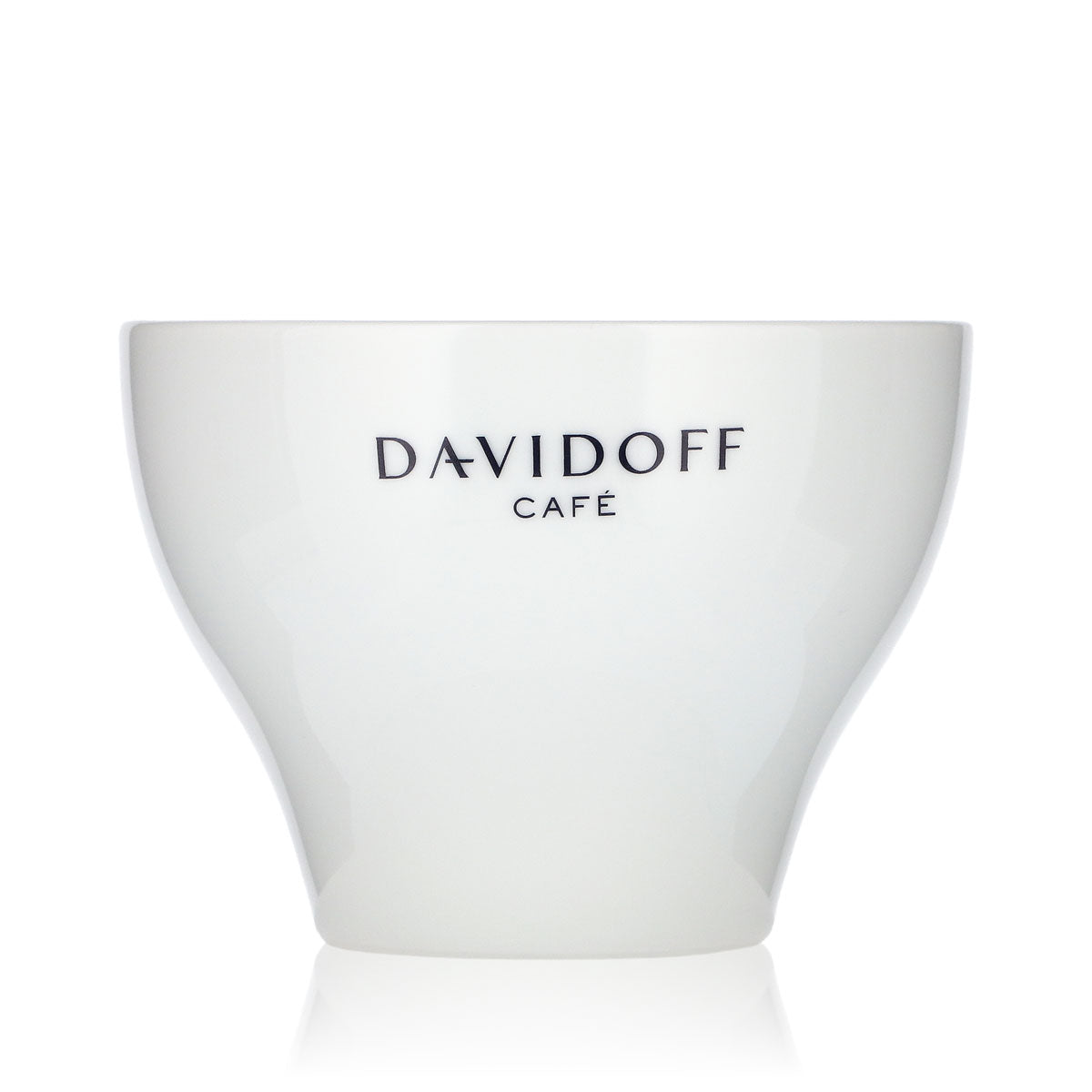 Filiżanka Davidoff z motywem kawy, 0,32 l, ceramiczna, biała