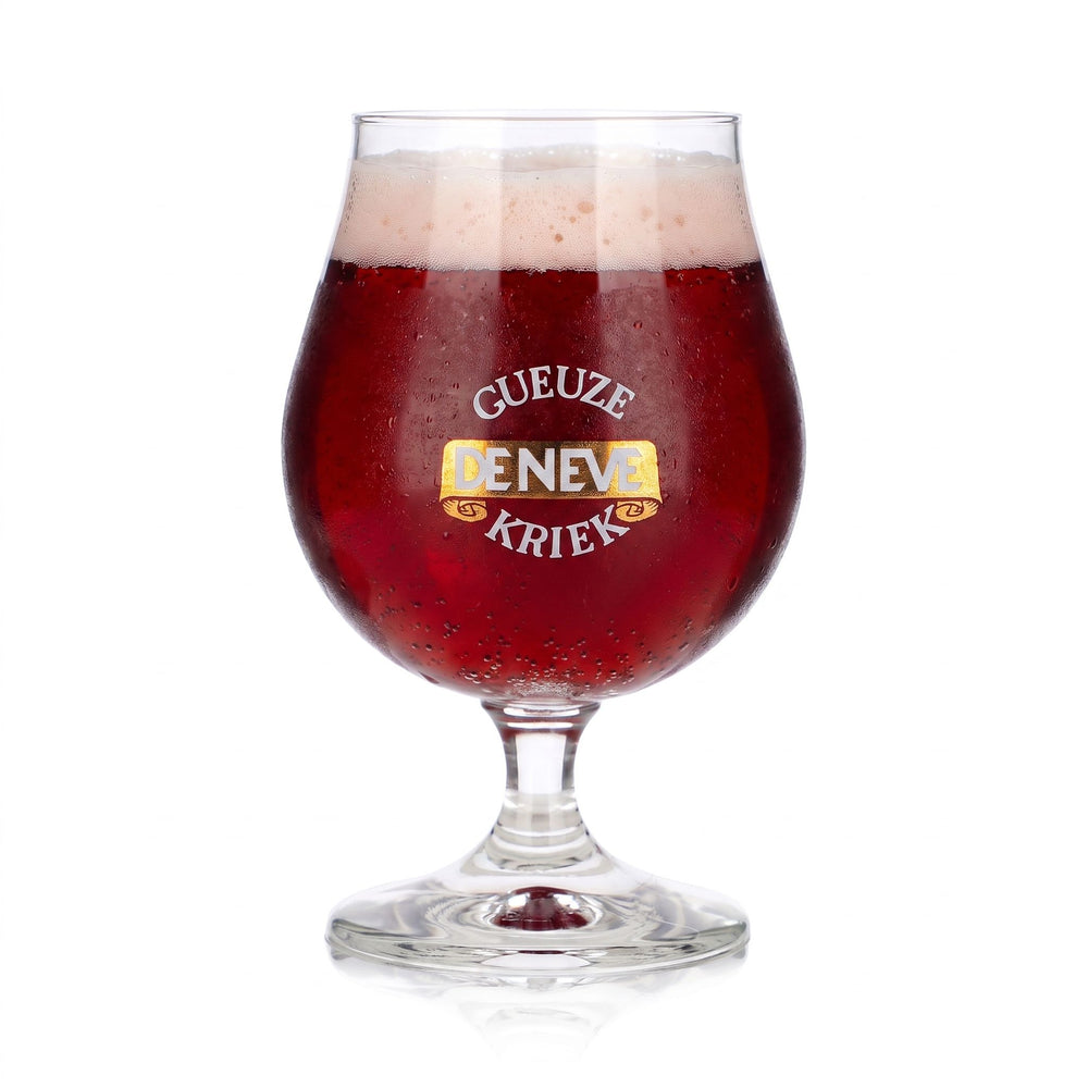 Szklanka do piwa Deneve 0,5 l, pucharowa, w kształcie tulipana, do piwa Gueze, Kriek i Durobor