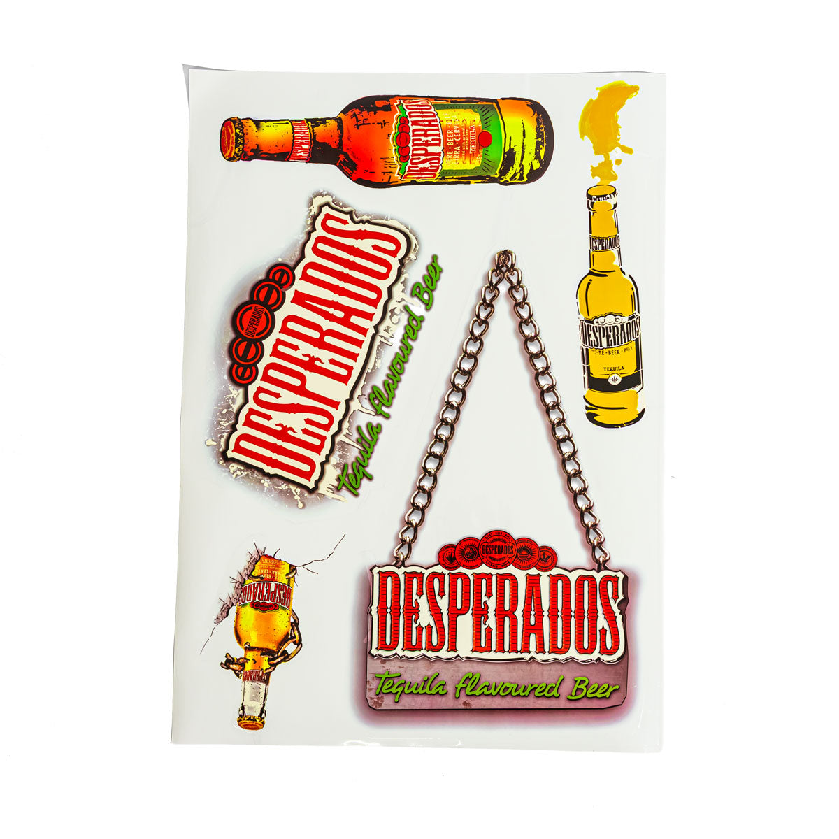 Zestaw naklejek Desperados Beer Naklejki ścienne Dekoracyjne naklejki ścienne Białe – Widok 2