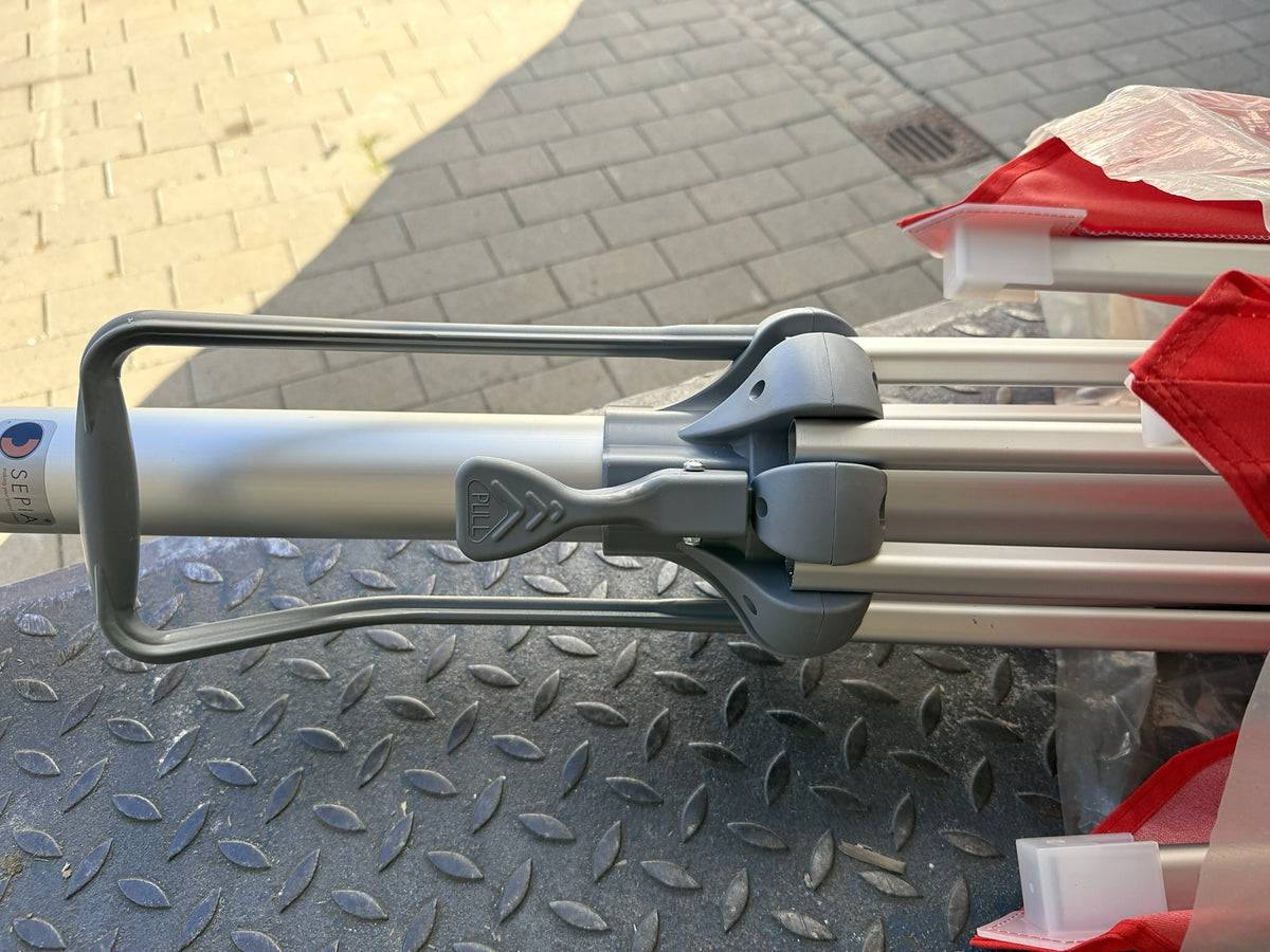 Parasol „Desperados” 3x3 m – dla browarów, lokali gastronomicznych i ogródków piwnych – Widok 3
