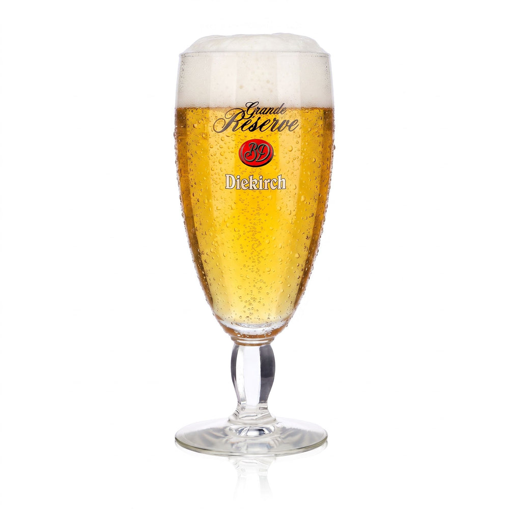 Szklanka do piwa Diekirch 0,25 l, puchar „Grande Réserve” Durobor Worthington