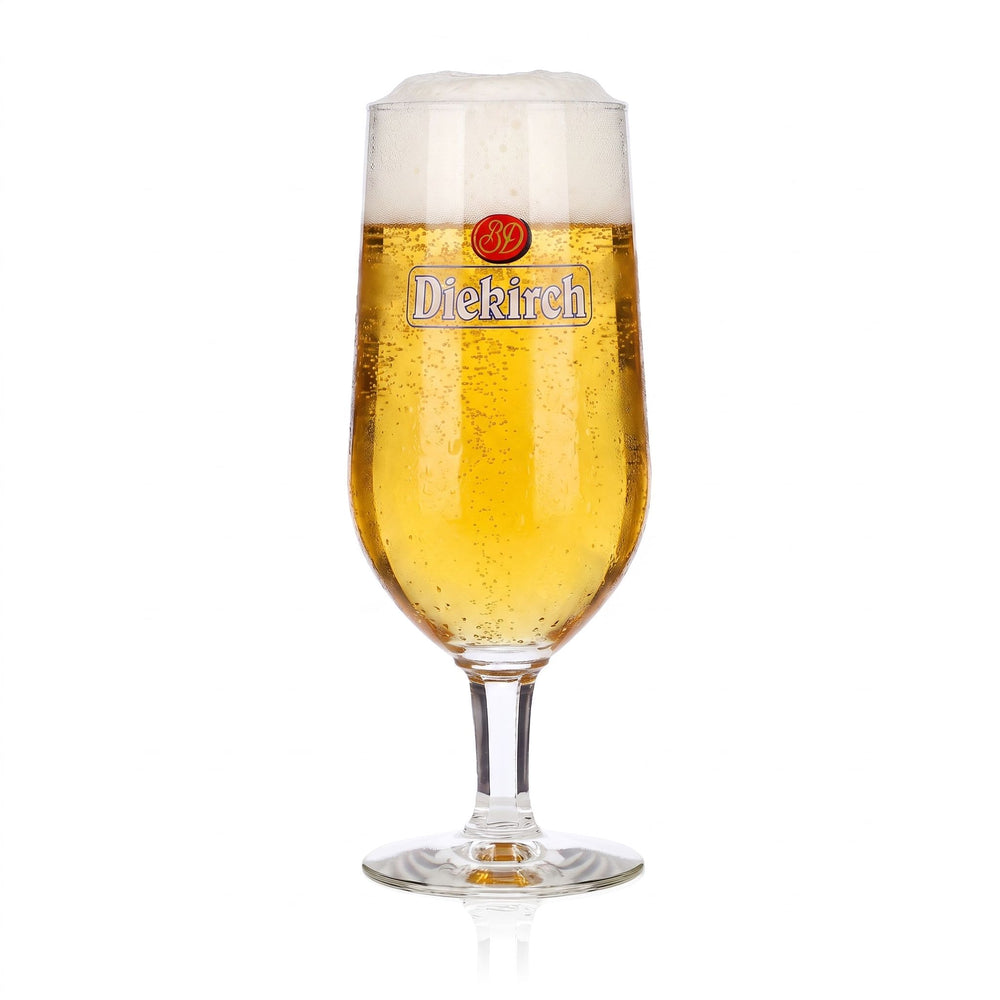 Szklanka do piwa Diekirch 0,25 l, puchar typu Pilsen, Durobor