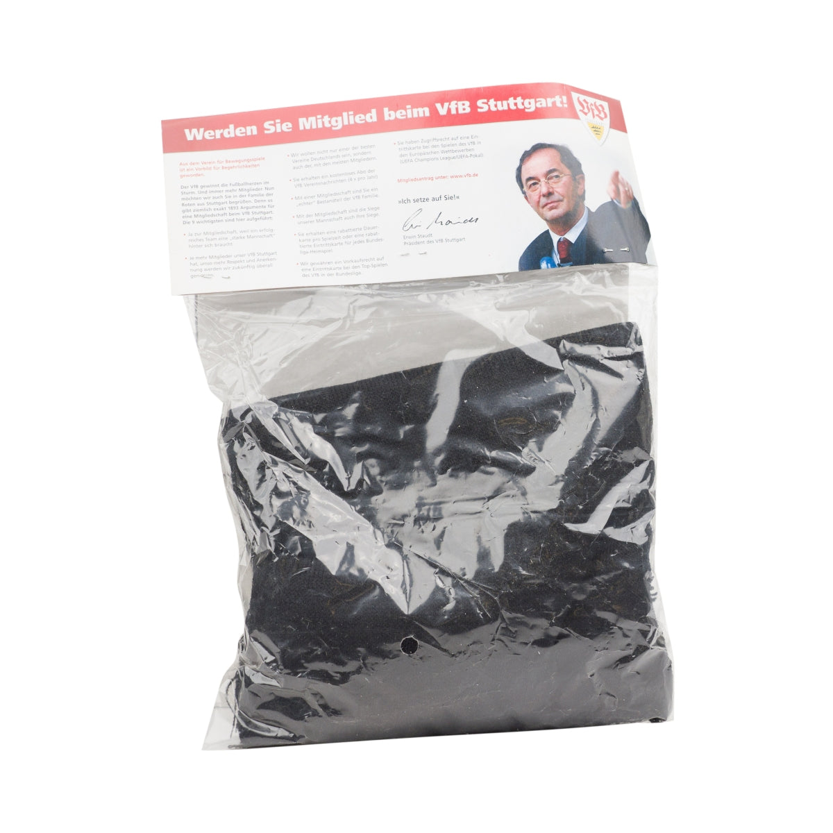Szalik piwny Spelt Acker Szalik kibica VFB 180x20cm piłkarski szalik z frędzlami prezent – Widok 2