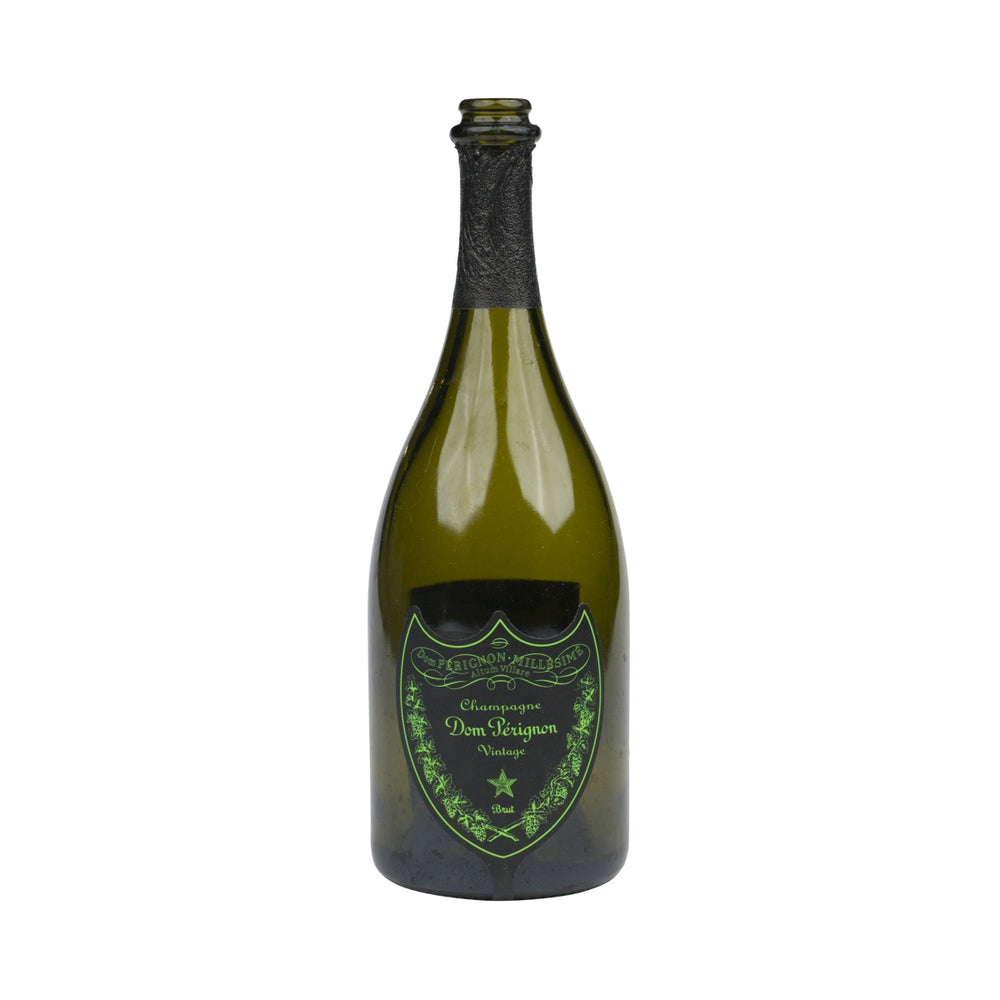 Dom Perignon Champagne EMPTY Butelka 0,7l Świecące światło LED Dekoracja Vintage