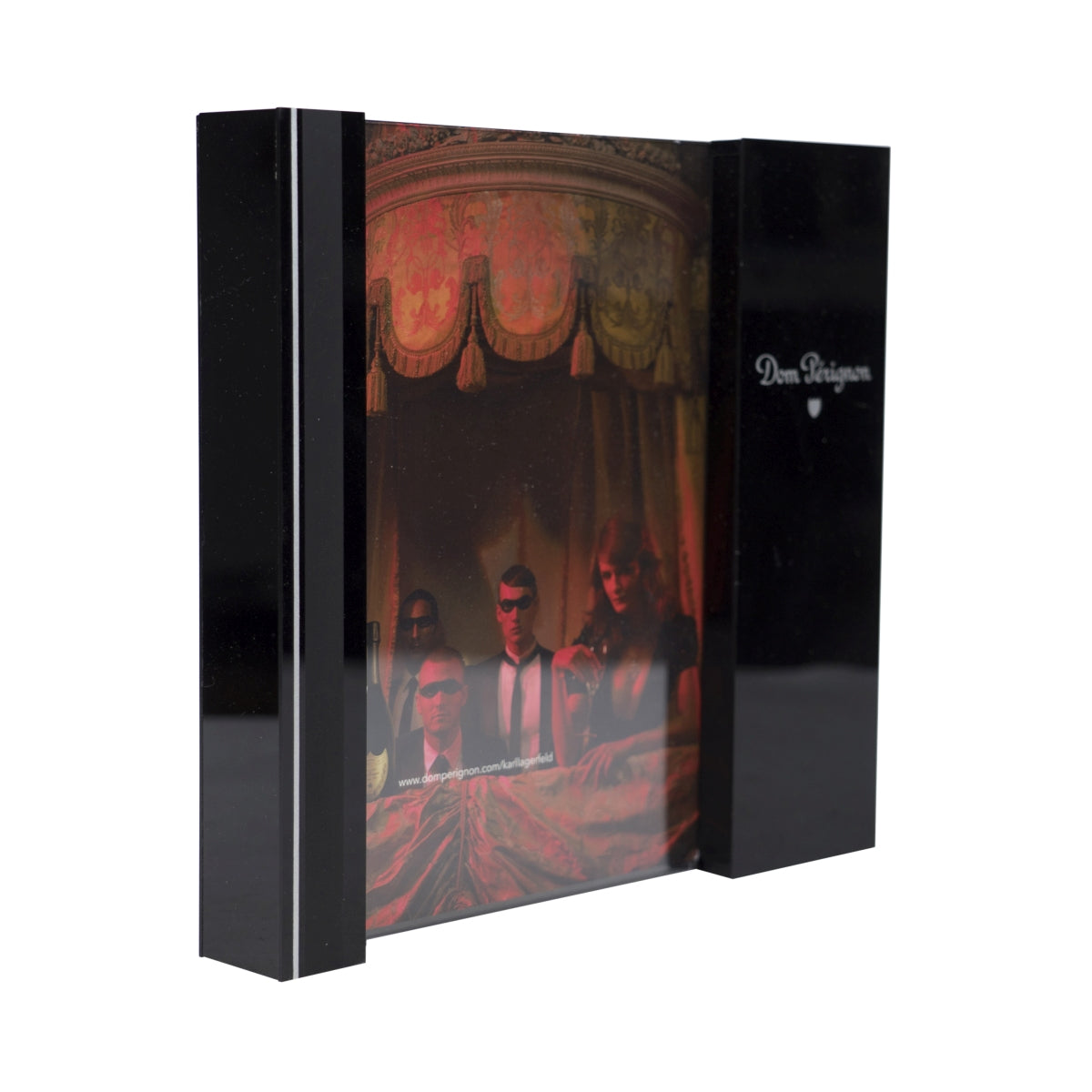 Dom Perignon Champagne Visual Holder 25x26 Karl Lagerfeld Motif Display Decoration – Widok 2