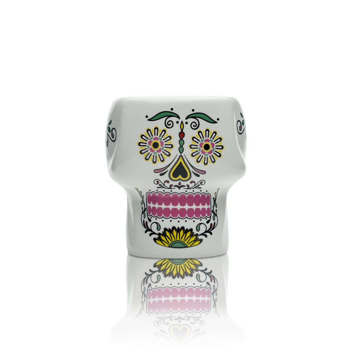 Don Julio Tequila Glass Clay Mug Stoneware Glasses Skull Pink Skull Festival Scul