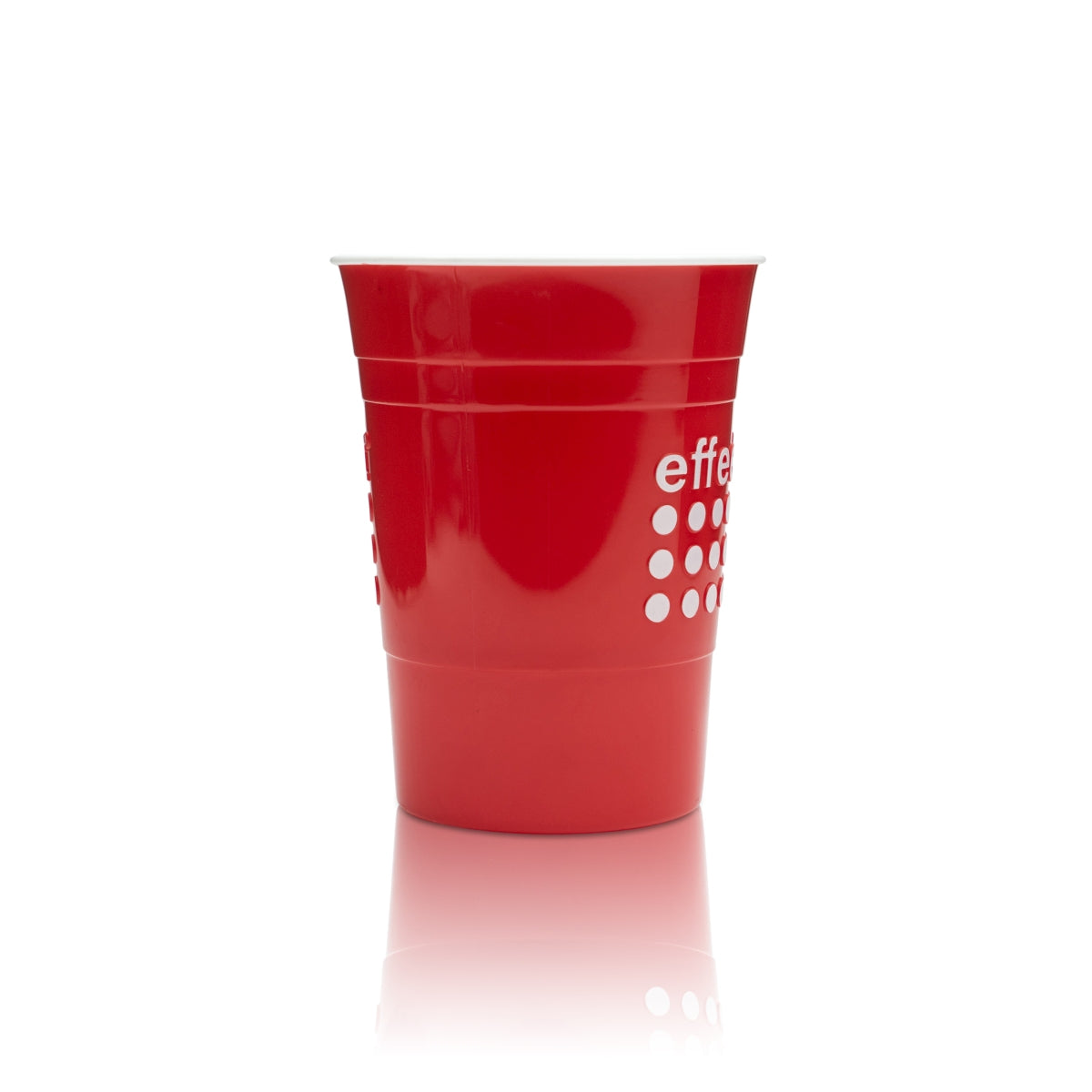 12x kubek Effect 0,3 l wielokrotnego użytku Red Cup plastikowe szklanki Beer Pong szklanka plastikowa – Widok 3