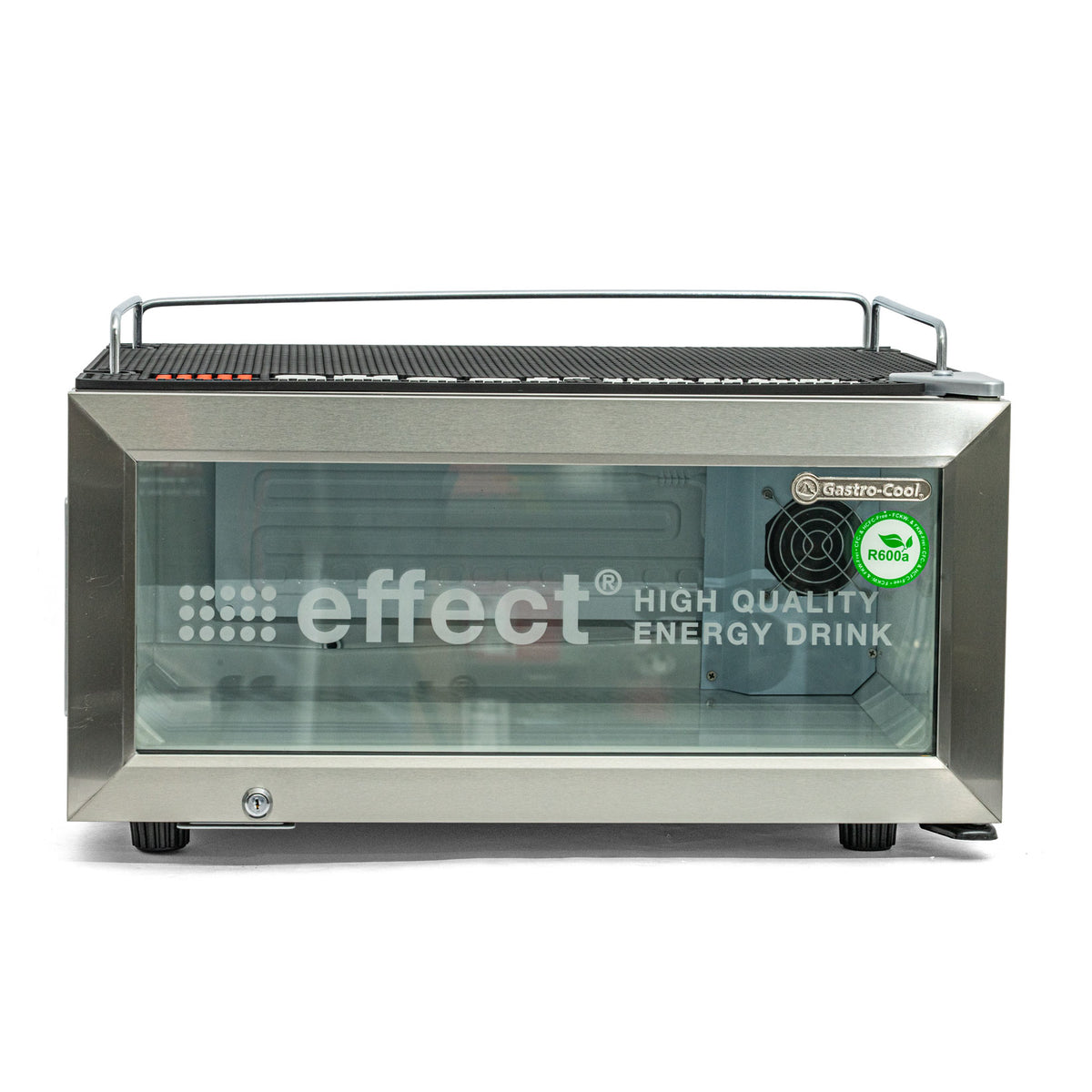 Effect Energy Lodówka Mini Fridge Lodówka ze szklanymi drzwiami 30x60x48cm Mini Cooler – Widok 4