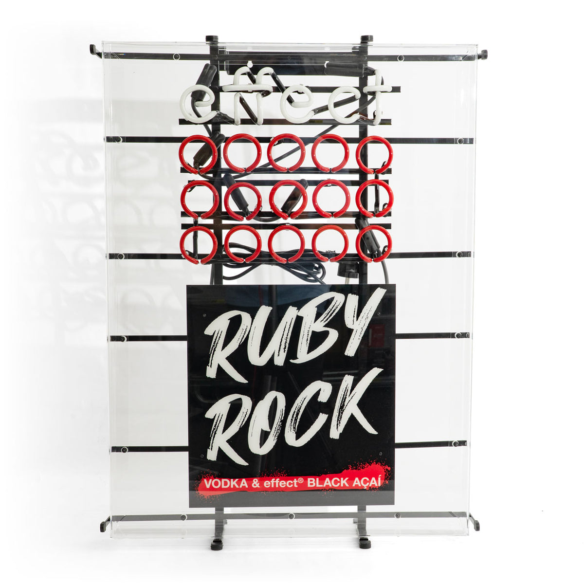 Effect Energy Reklama świetlna Luminated LED Neon Wall Sign Rubi Rock Dekoracja – Widok 2