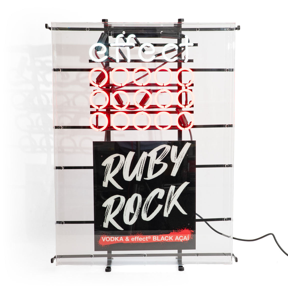 Effect Energy Reklama świetlna Luminated LED Neon Wall Sign Rubi Rock Dekoracja – Widok 4