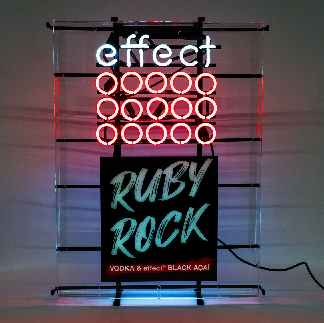 Effect Energy Reklama świetlna Luminated LED Neon Wall Sign Rubi Rock Dekoracja – Widok 5