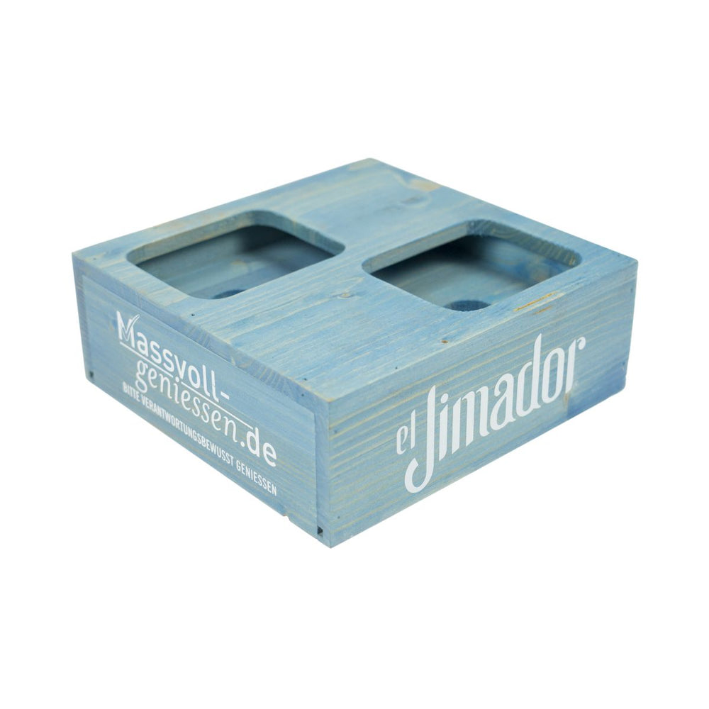 El Jimador Glorifier Stojak na butelki Prezenter Serwer 2 butelki i szklanki