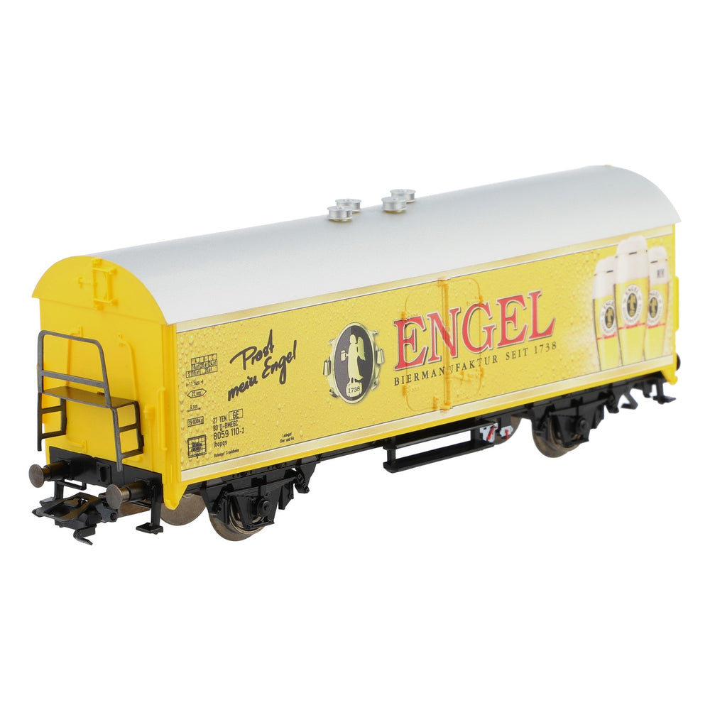 Piwo Engel Wagon chłodniczy Märklin H0 z motywem reklamowym „Prost mein Engel” (Na zdrowie, mój aniele)
