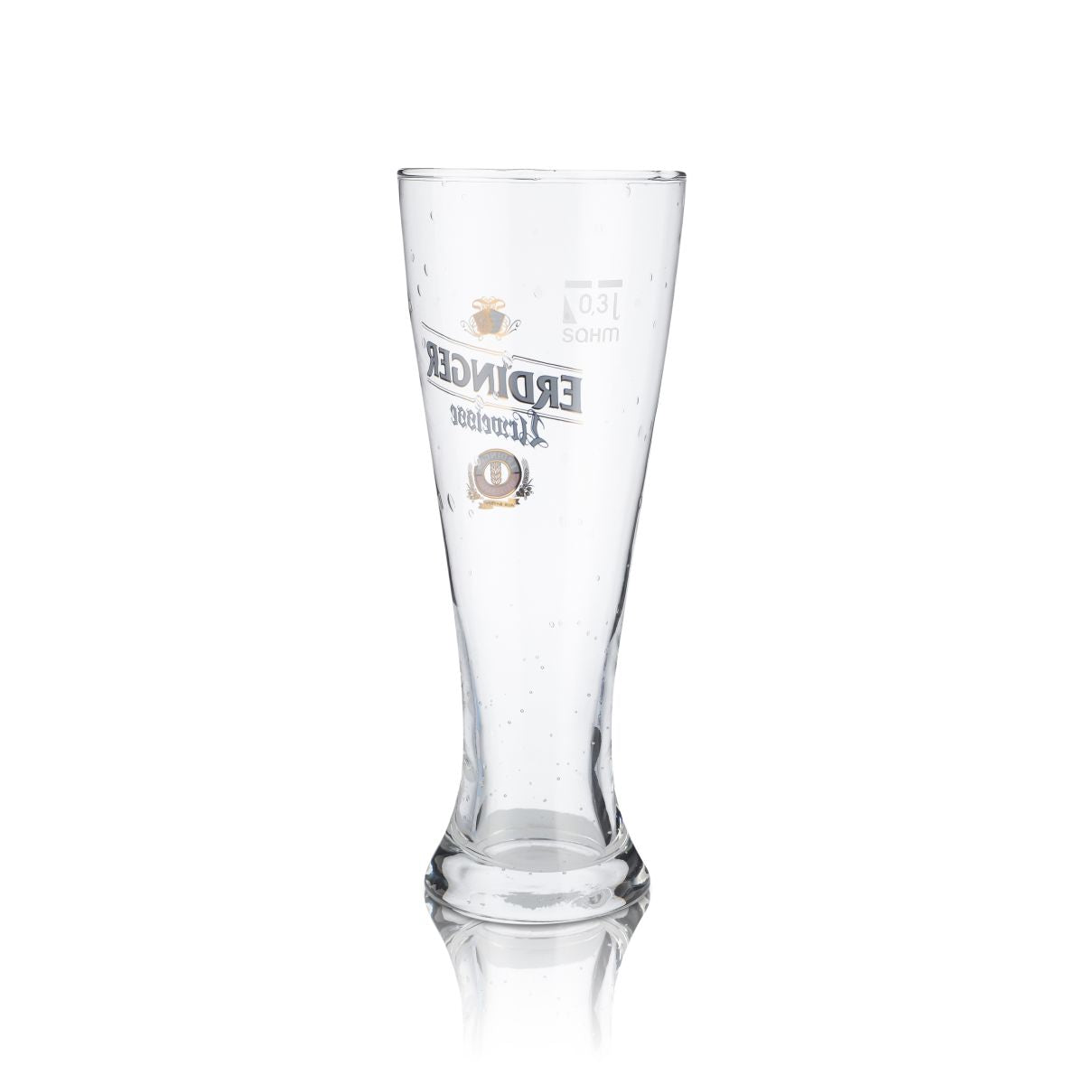 6x szklanka Erdinger 0,3 l Urweisse Szklanka do piwa pszenicznego Efekt perłowy Ręcznie wykonana Hefeweizen – Widok 5