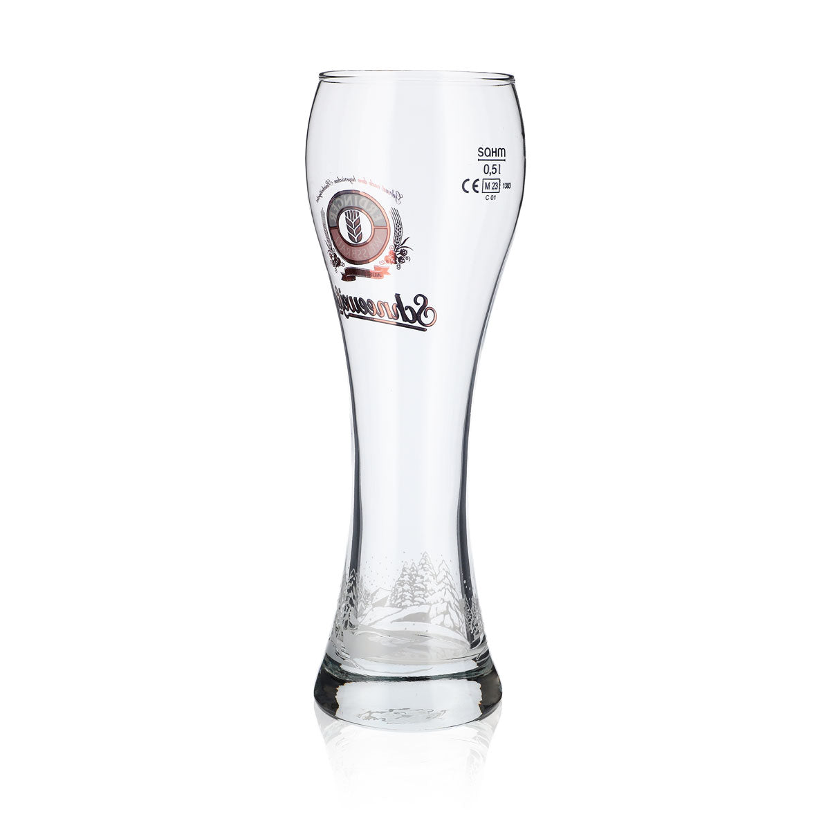 Kieliszek do piwa Erdinger Weissbräu 0,5 l Kieliszki do piwa Kieliszek do piwa pszenicznego „Schneeweiße” – Widok 3