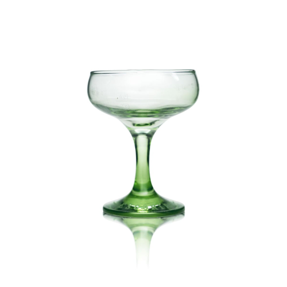 Escorial kieliszek do martini 0,15l kieliszek do martini kieliszek do likieru ziołowego zielona nóżka