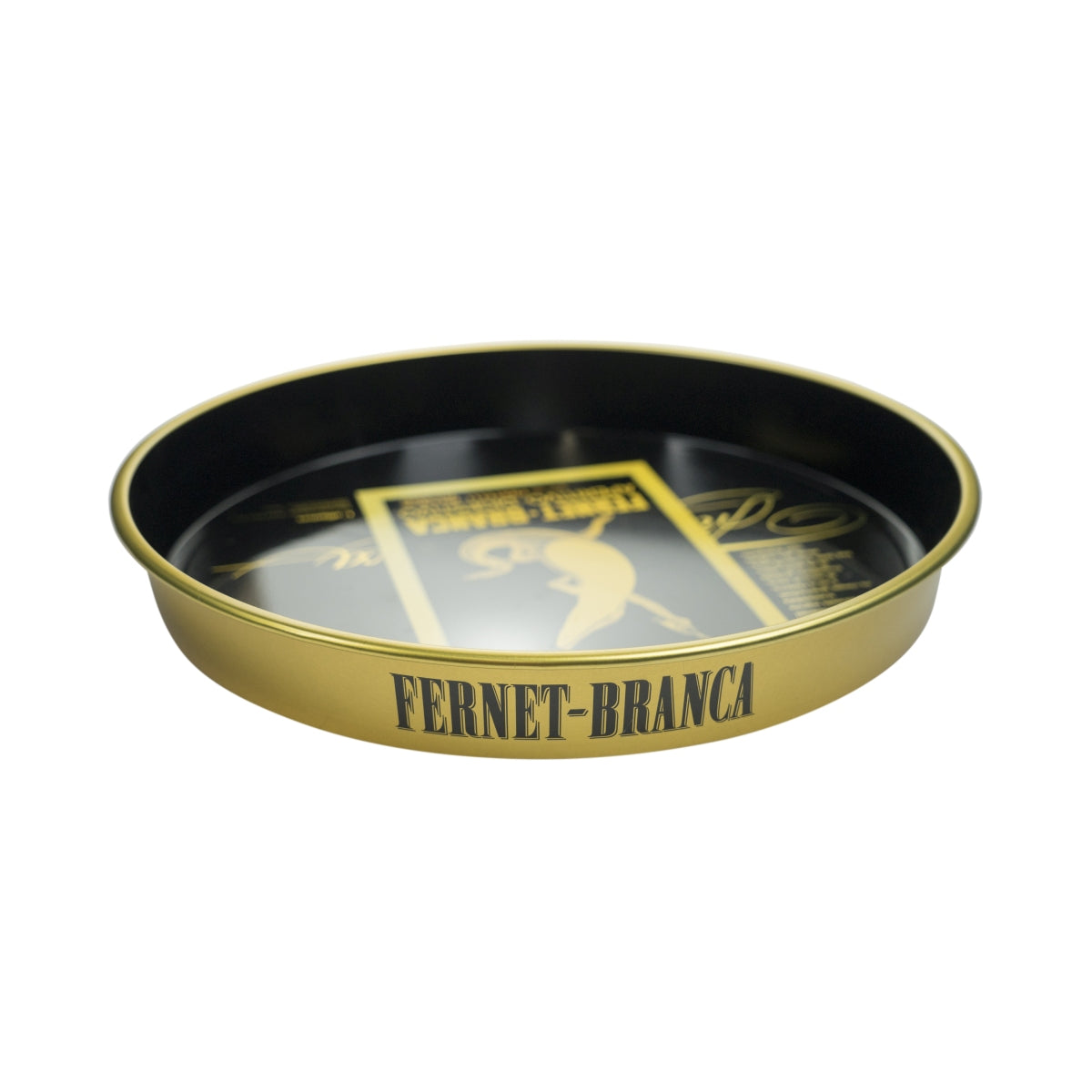 Taca do serwowania Fernet Branca Ø35 cm z krokodyla gastro kelner serwis kelnerski