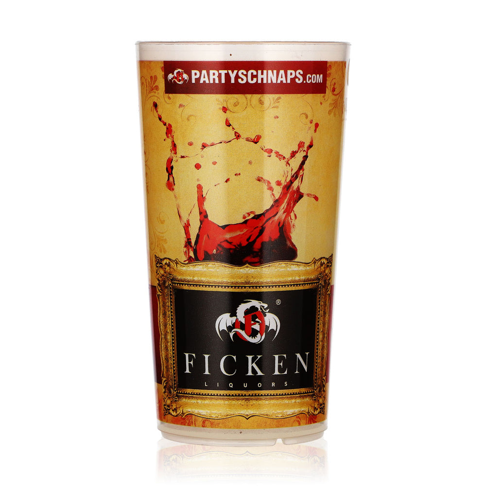Kubek na likier „Ficken Likör Glas König” 0,2 l – kubek wielokrotnego użytku z tworzywa sztucznego