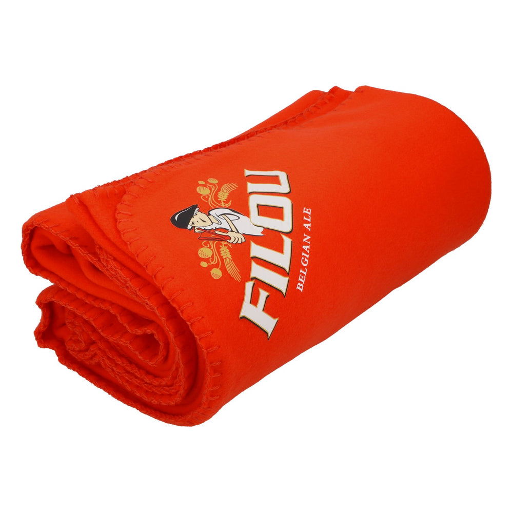 Filou – koc z filcu w kształcie piwa, koc do przytulania