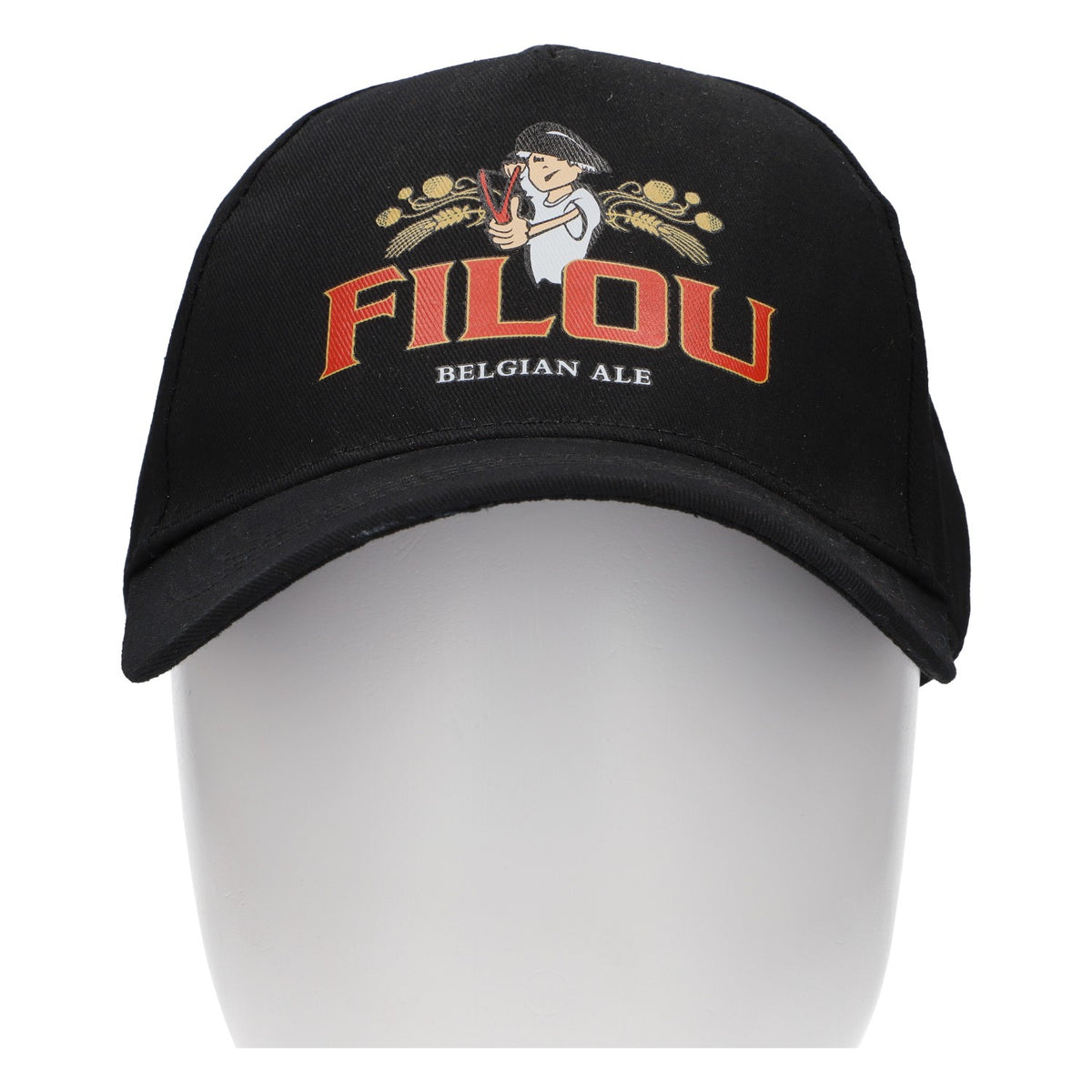 Czapka piwna Filou – czarna – Widok 2