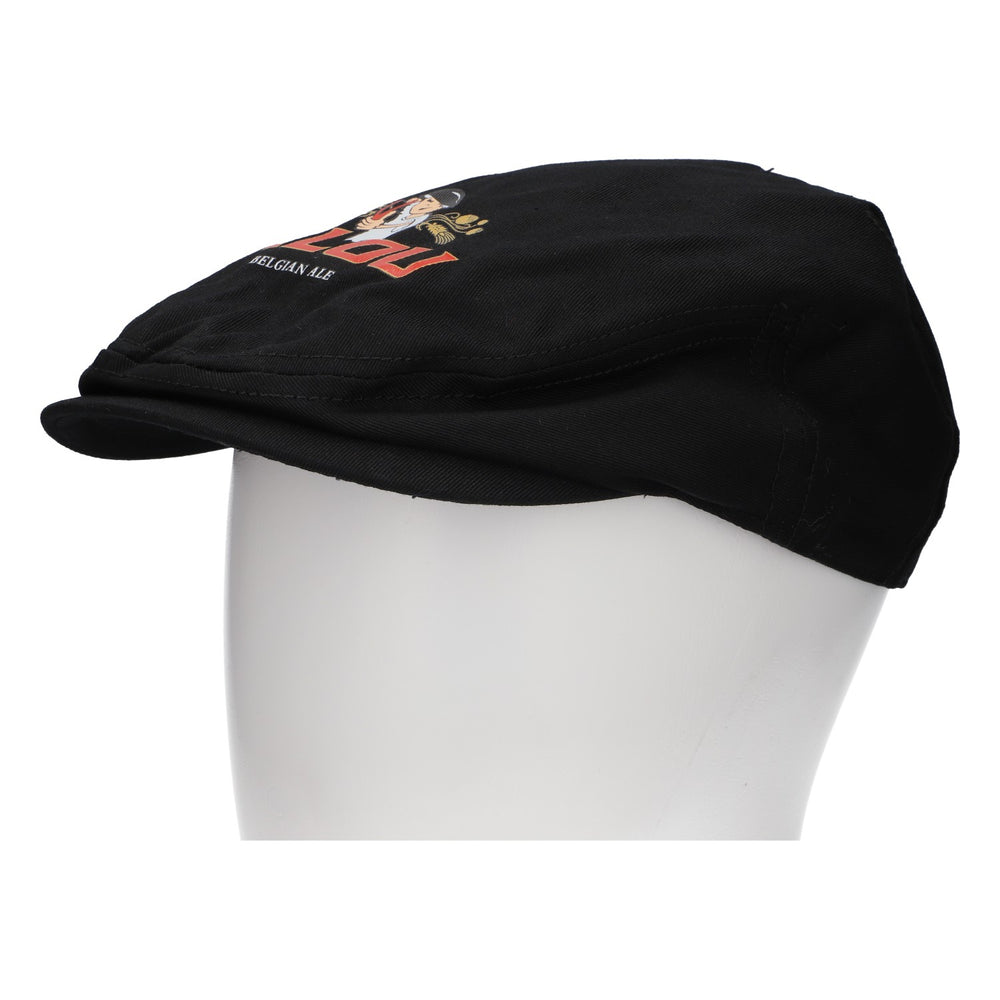 Czarna czapka typu newsboy marki Filou Bier