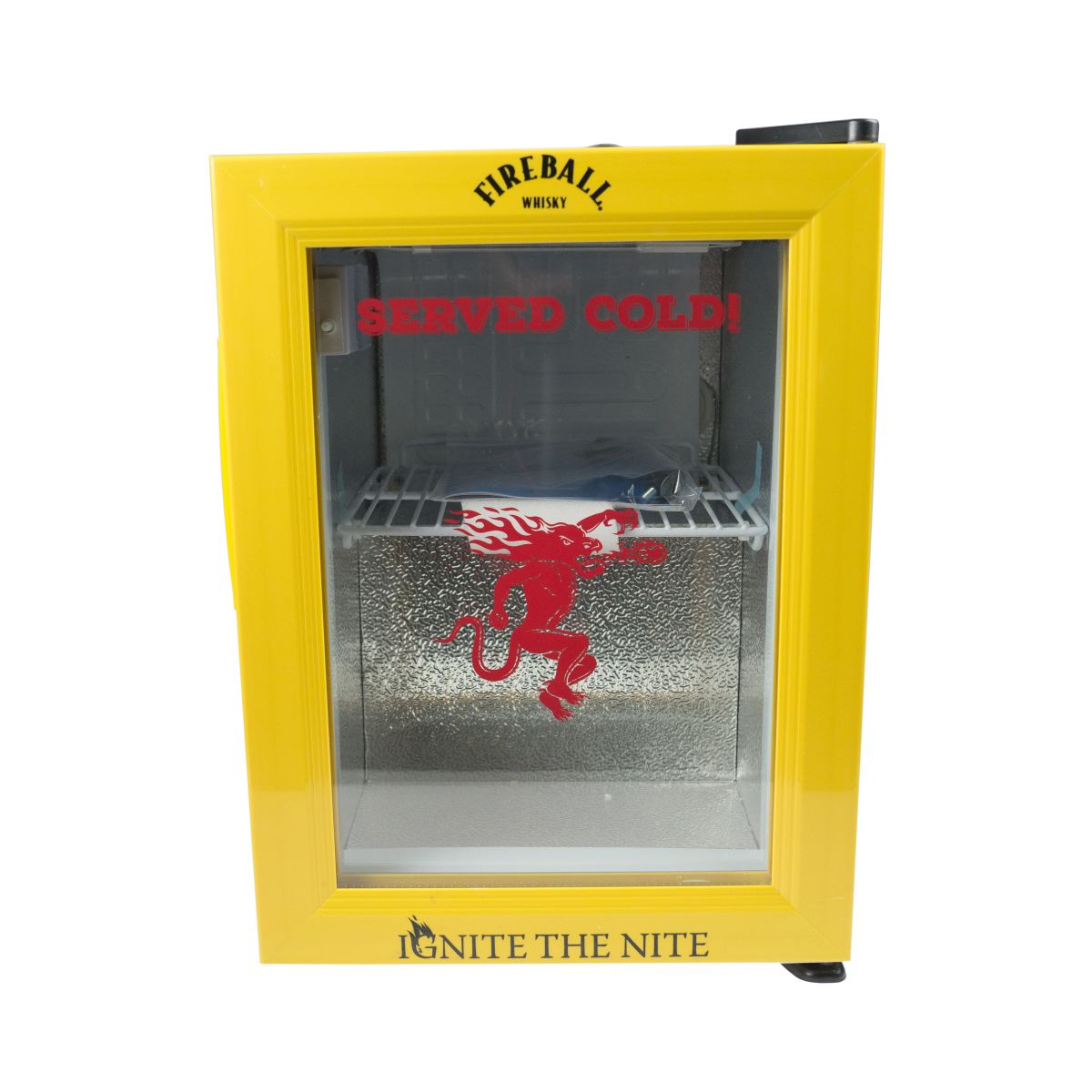 Lodówka Fireball Mini Freezer Whisky Bottle Cooler Lodówka Cinnamon – Widok 5