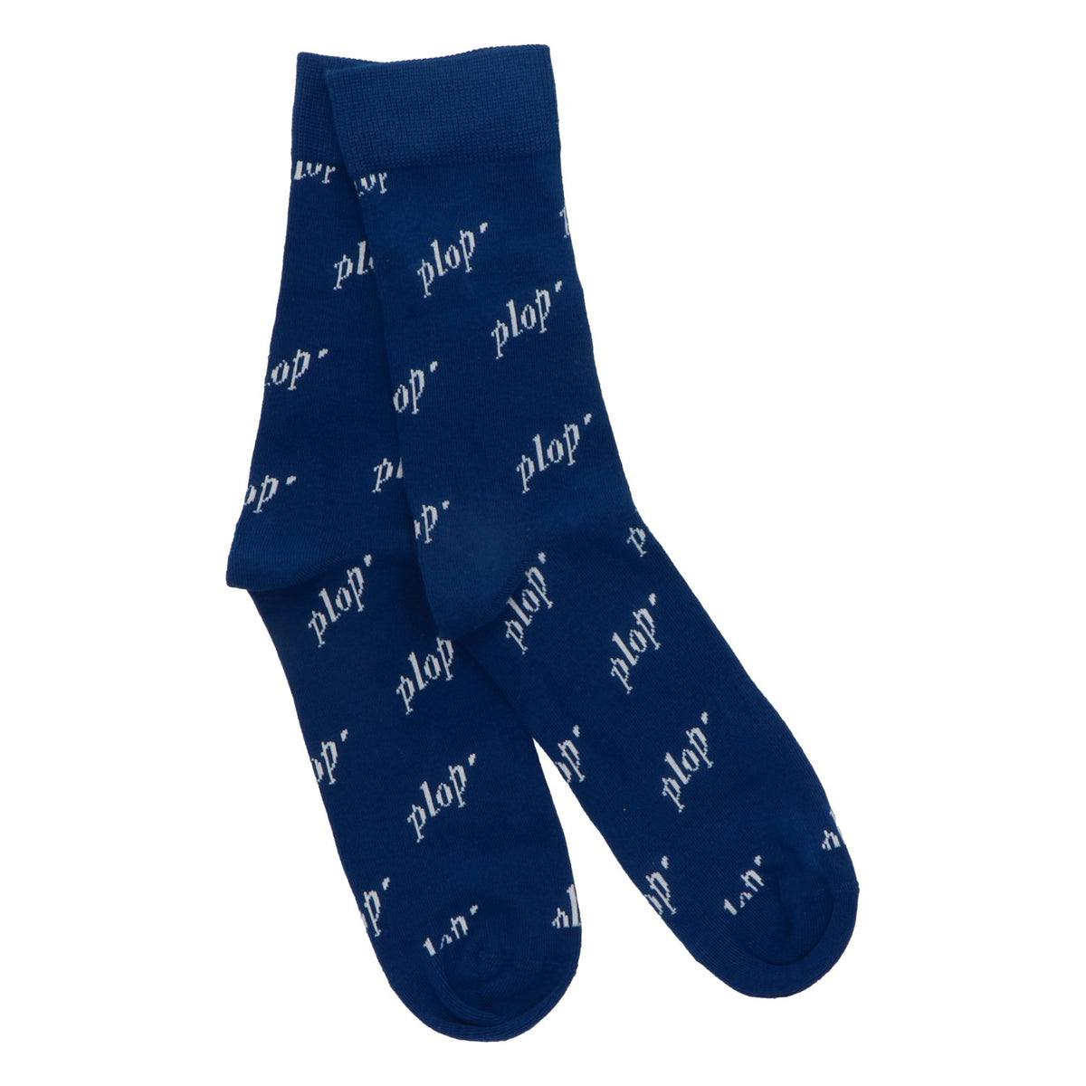Skarpety piwne Flensburg Skarpety wełniane Skarpety unisex „Plop” Niebieskie