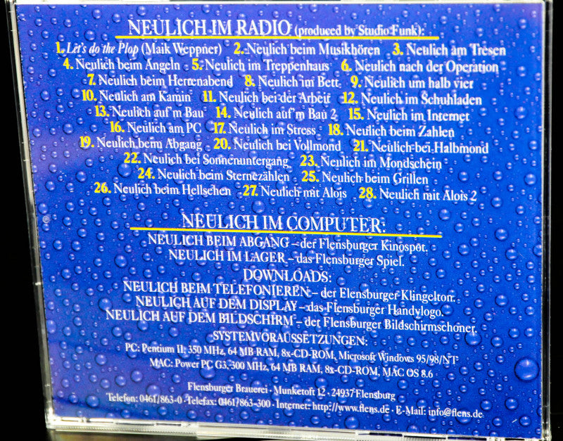Płyta CD zespołu Flensburger Plopstars „Let's do the Plop” – kultowe brzmienie i multimedia – Widok 2