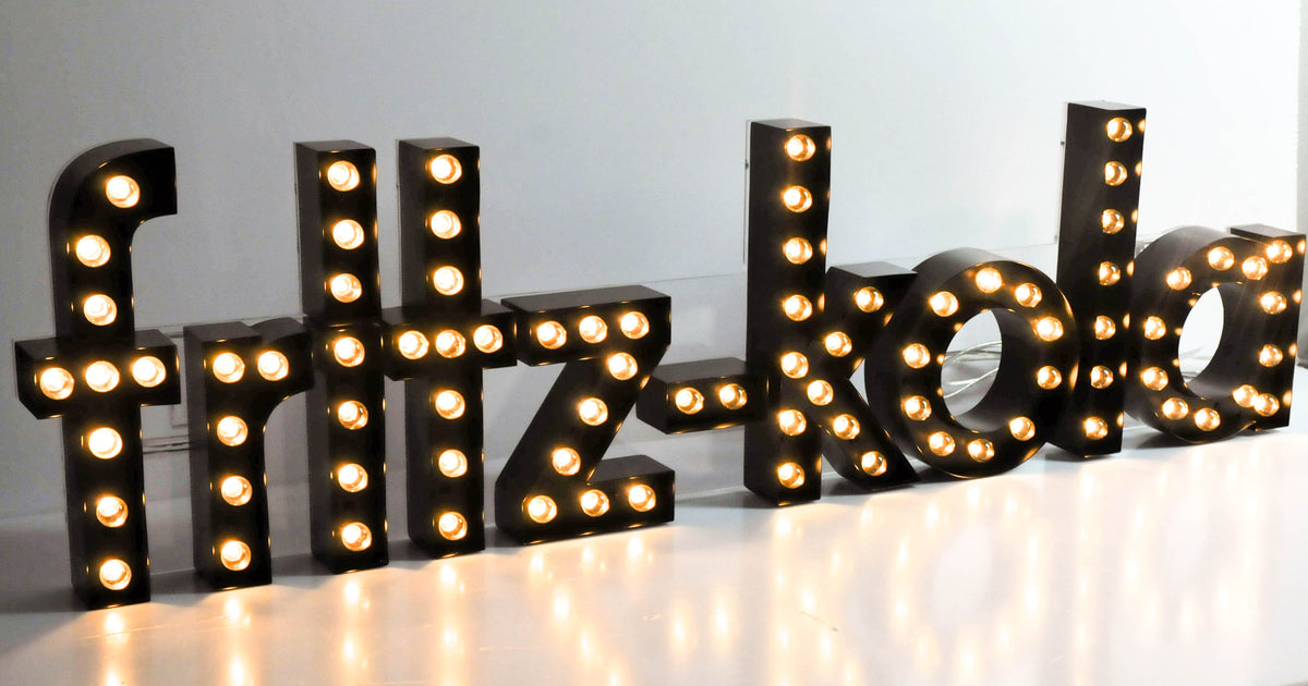 Fritz Kola  Reklama świetlna LED Reklama świetlna Rama metalowa  XXL 84 lampy – Widok 2