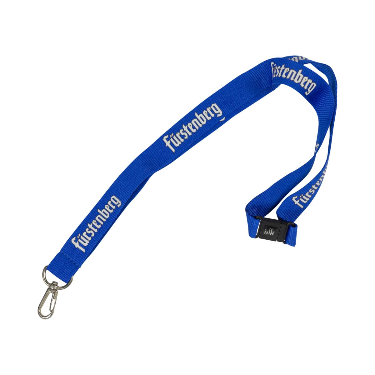 Fürstenberg Lanyard Blue Carabiner Buckle Lanyard Batchholder Accessoir