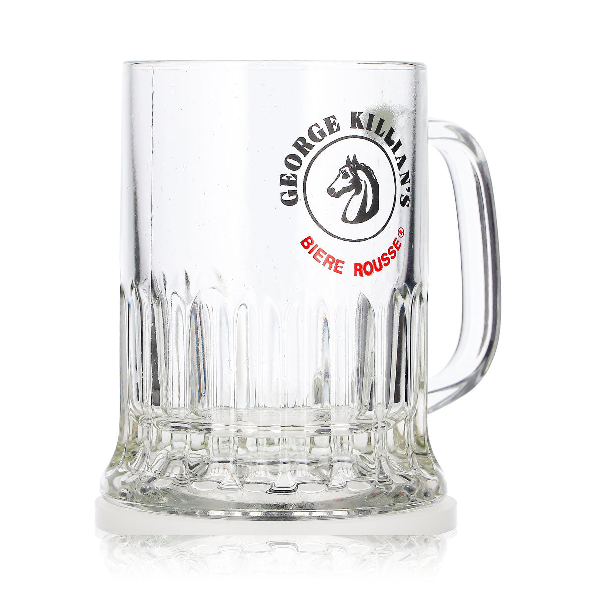 Kufel do piwa George Killian’s, 0,36 l, piwa Rousse, relief z logo konia – Widok 3