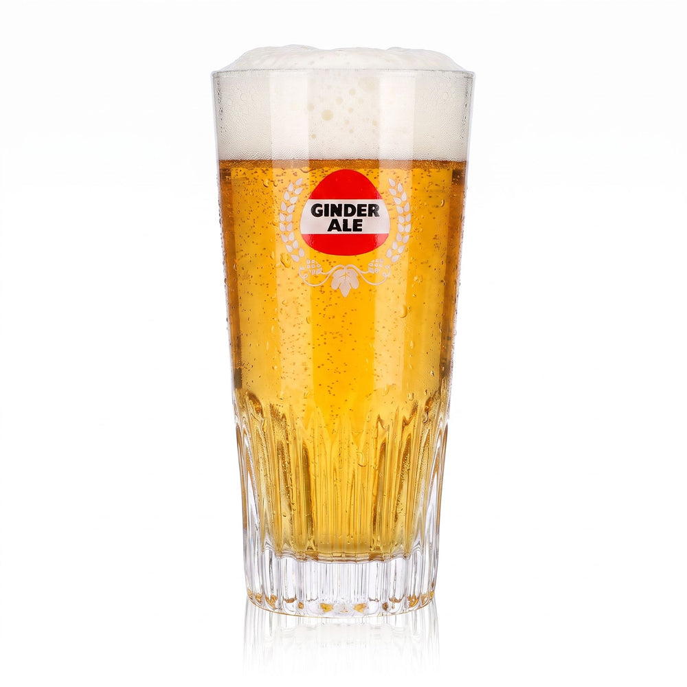 Szklanka do piwa Ginder Ale 0,43 l z reliefem