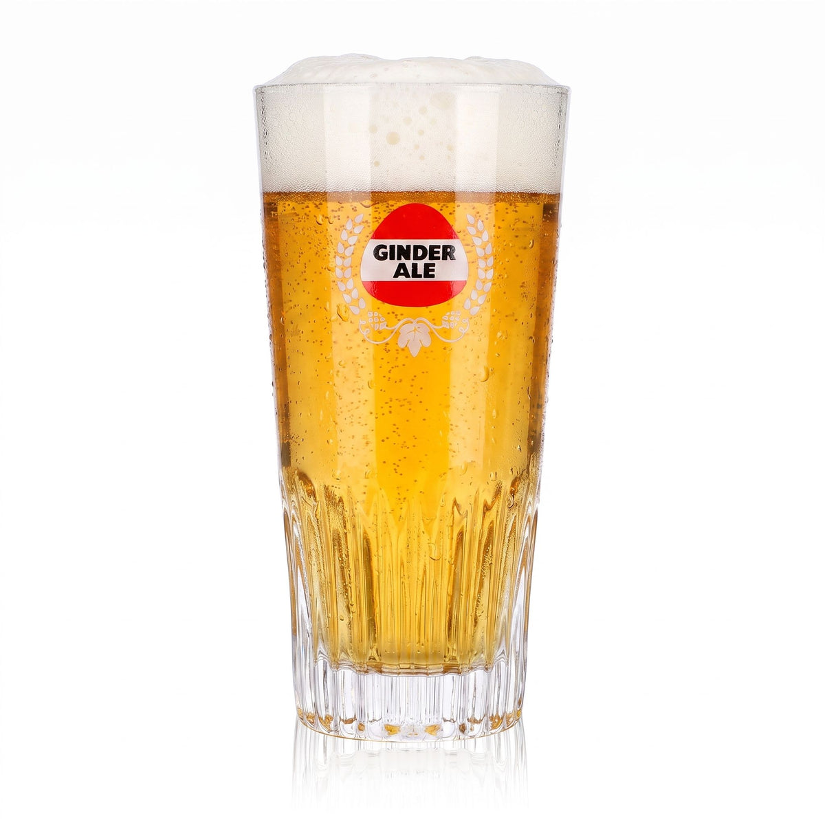 Szklanka do piwa Ginder Ale 0,43 l z reliefem