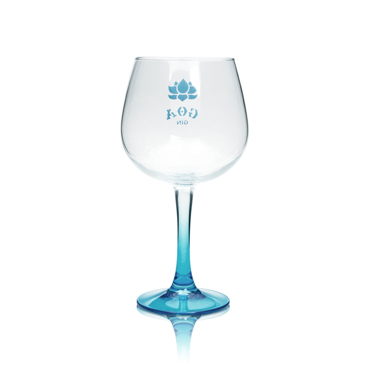 GOA Gin Glass Balloon Blue Copa Glasses Cocktail Tonic Longdrink Stemware bulwiaste szklanki do ginu – Widok 2