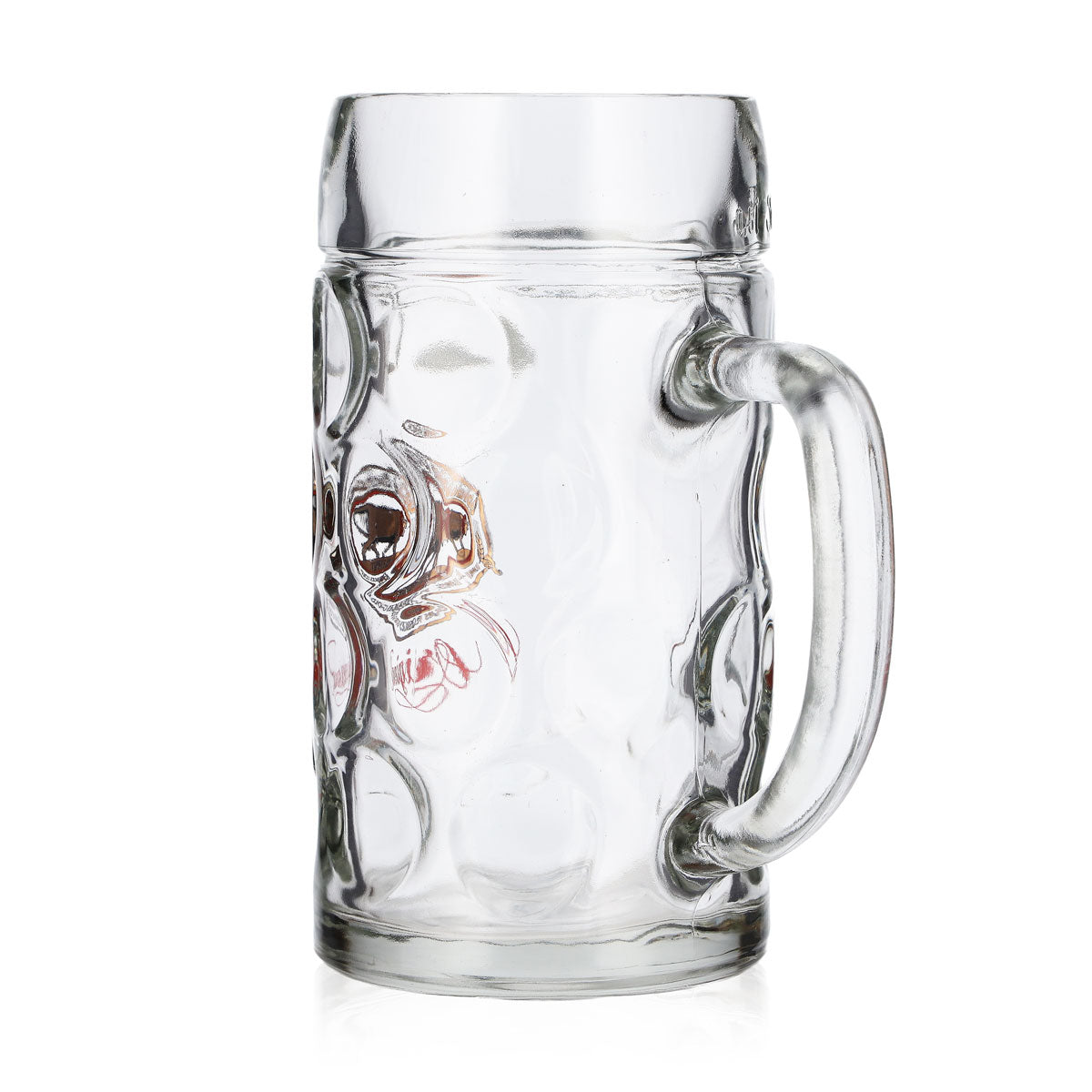 Szklanka do piwa Gold Ochsen 0,5 l z złotym logo – Widok 4