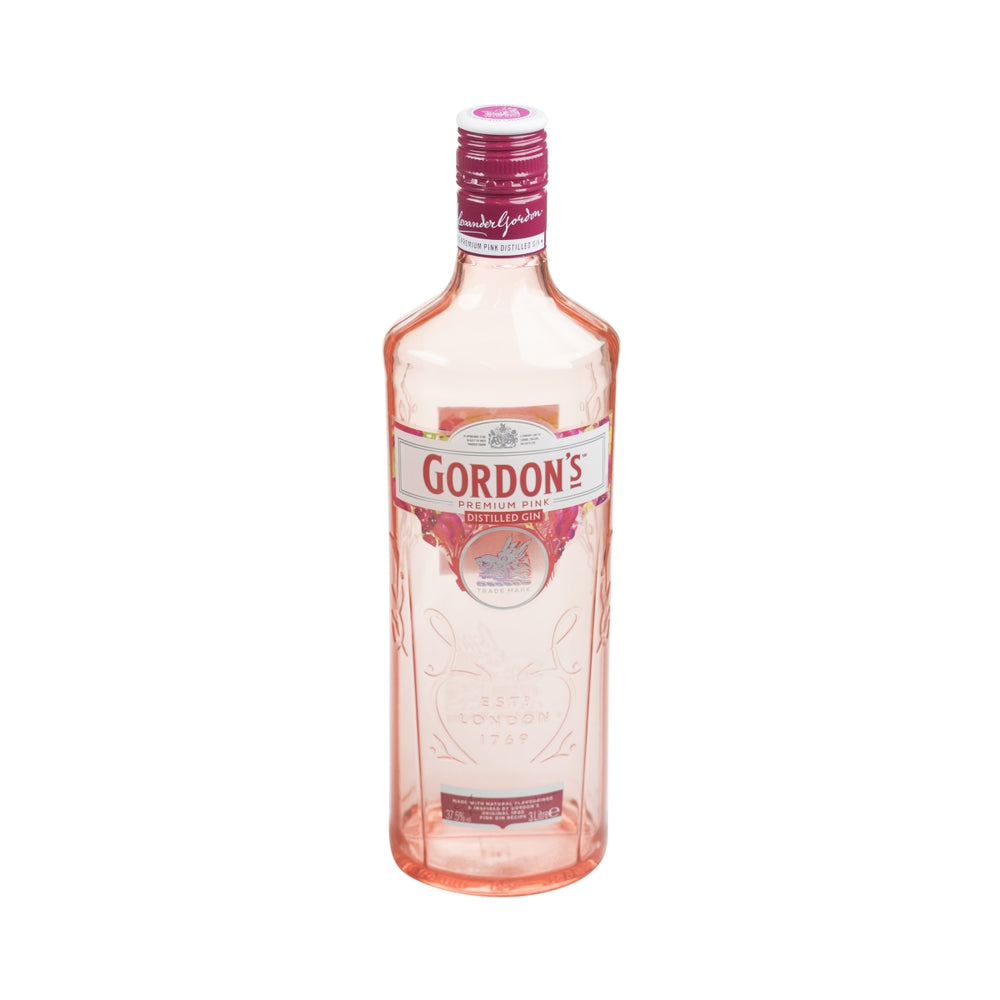 Butelka Gordons Show !Pusta! 3l XXL Magnum Deco Bottle Pink Gin Gastro Advertising