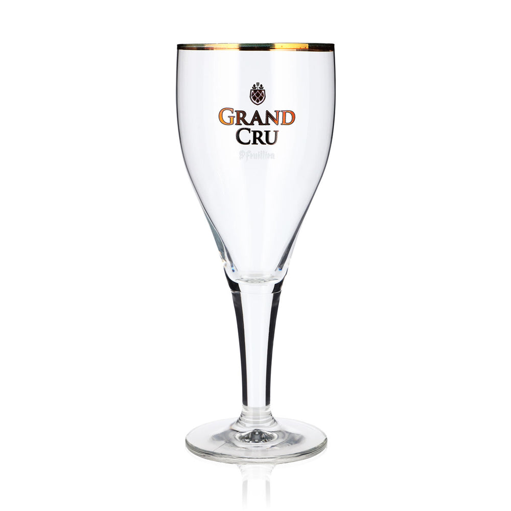 Kieliszek do piwa Grand Cru 0,55 l, puchar z złotą obwódką