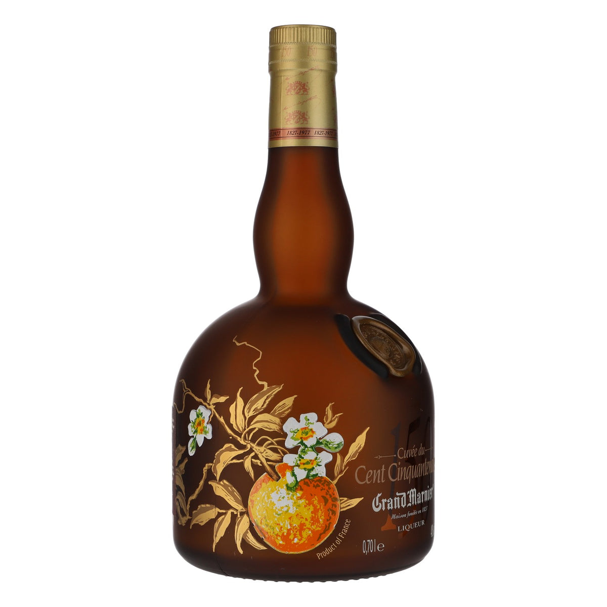 Likier Grand Marnier Butelka pokazowa Pusta butelka 150 lat z pudełkiem – Widok 2