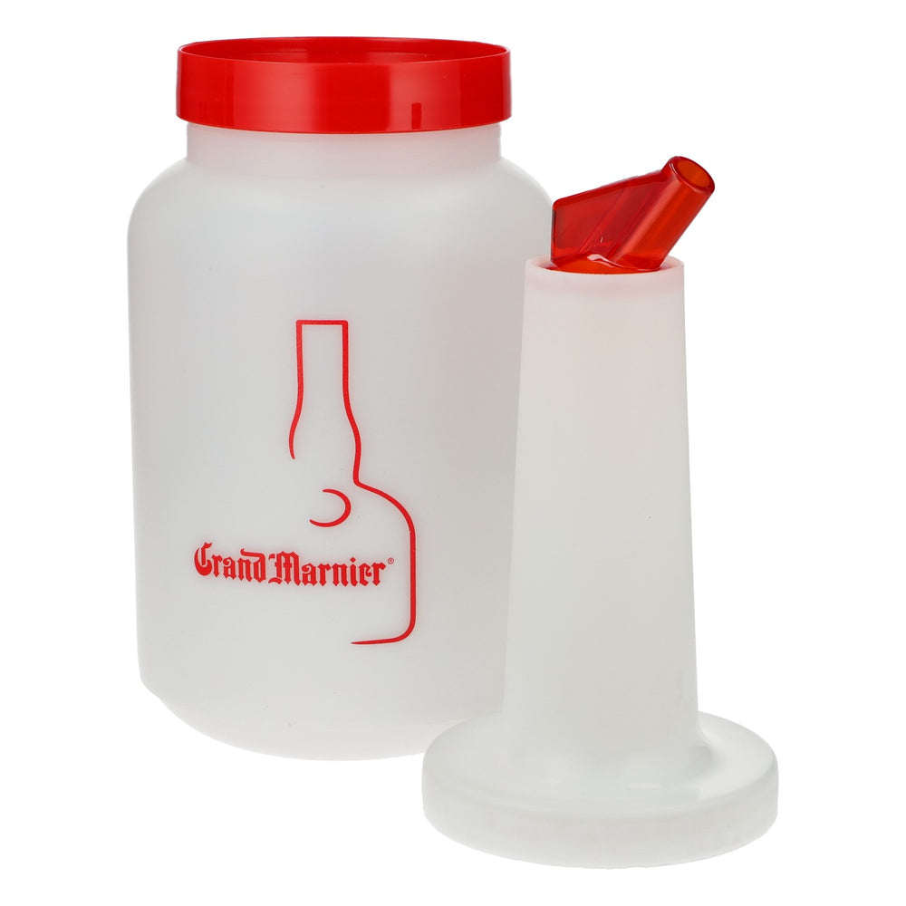 Szklany shaker Grand Marnier XXL Speed Bottle o pojemności 1,5 l z propozycją przepisu – akcesoria barowe