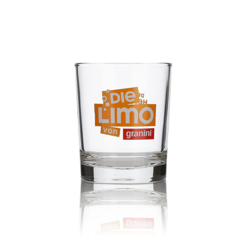 Granini Limo Szklanka 0,1 l Mini kubek Szklanki do napojów Limonada Sok Woda mineralna