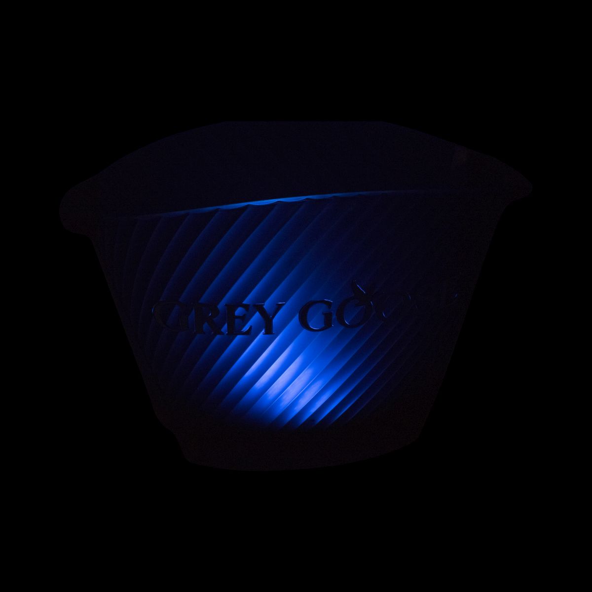 Grey Goose Cooler Cooler Striped LED 4 Bottle Illuminated Ice Bucket Cooler - podświetlany pojemnik na lód – Widok 4
