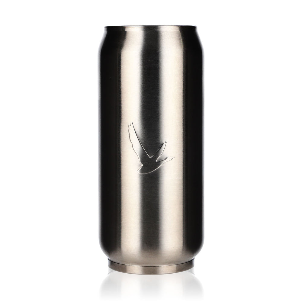 Szklanka do wódki Grey Goose ze stali nierdzewnej 0,4 l Tumbler Stainless Steel Relief