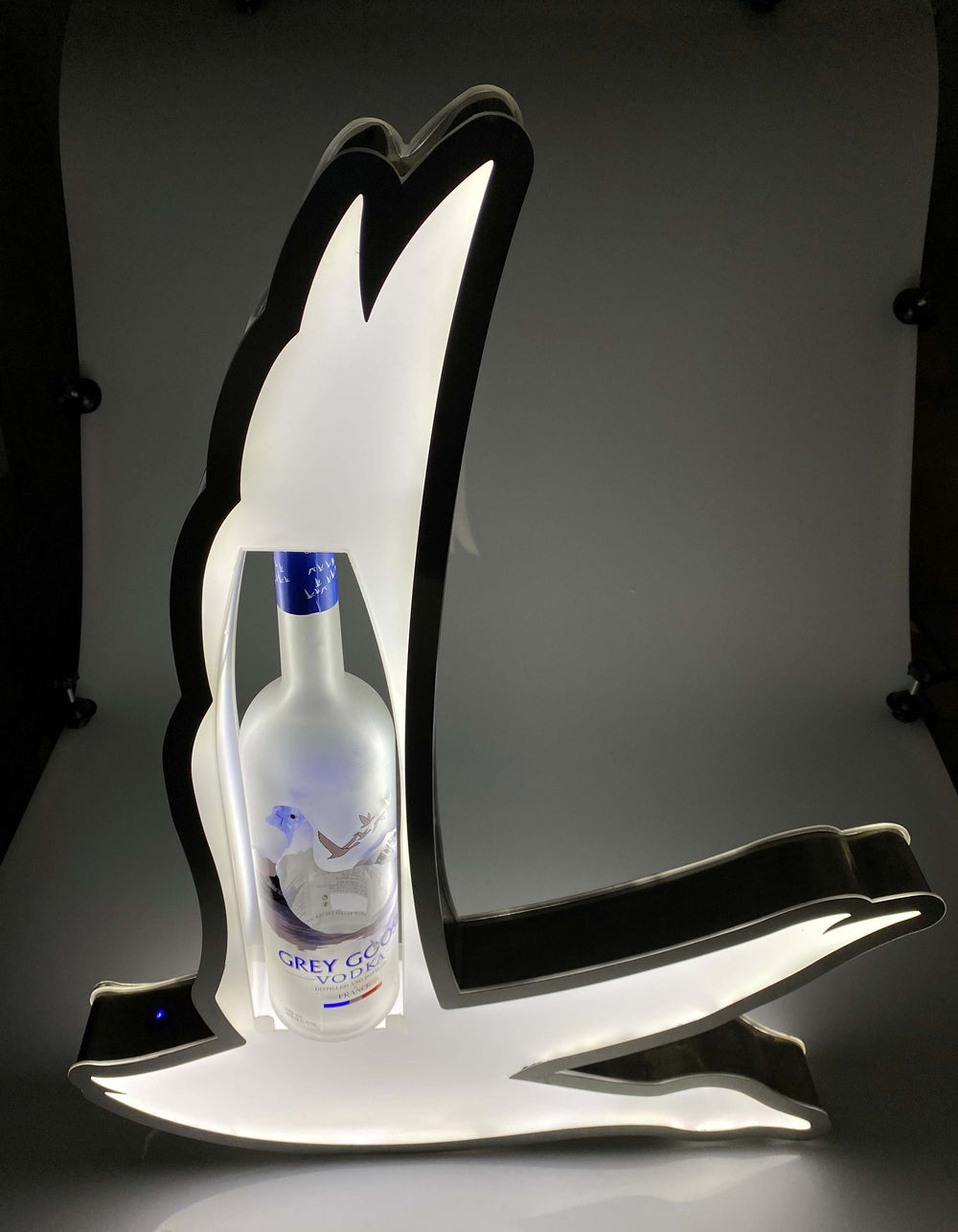 Grey Goose Vodka Glorifier Reklama świetlna LED Reklama świetlna Gans Butelki 1,5 l