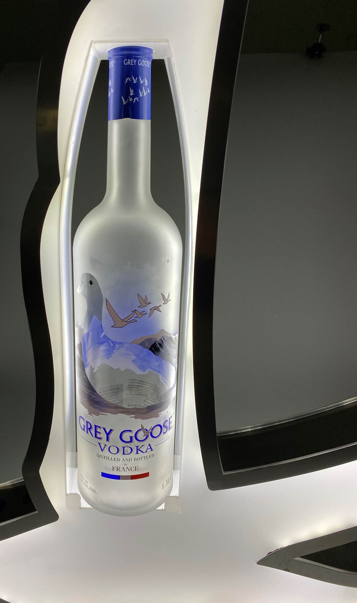 Grey Goose Vodka Glorifier Reklama świetlna LED Reklama świetlna Gans Butelki 1,5 l – Widok 5