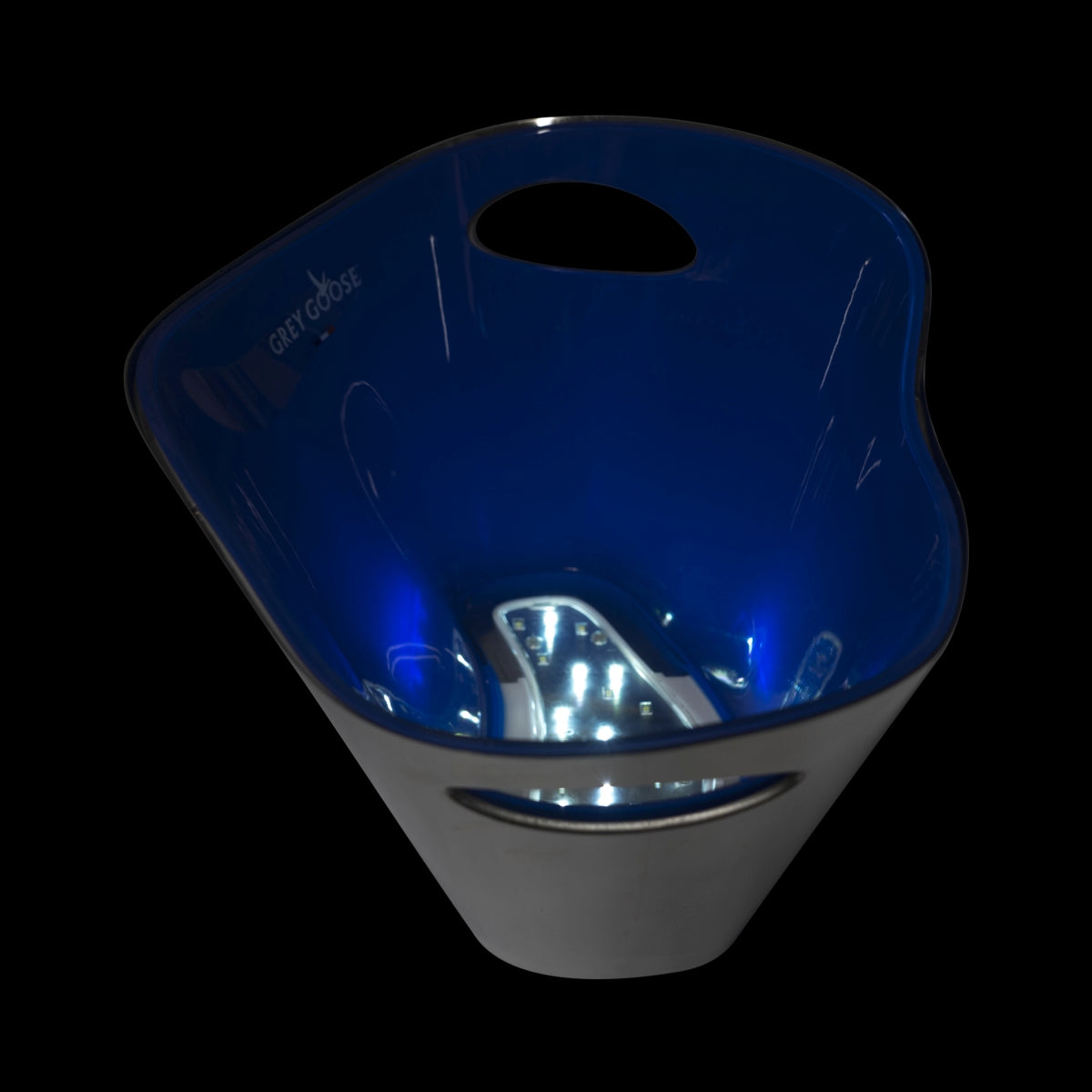 Grey Goose Vodka Cooler LED Cooler Box Butelka Gastro Magnum Ice Cube Light – Widok 5