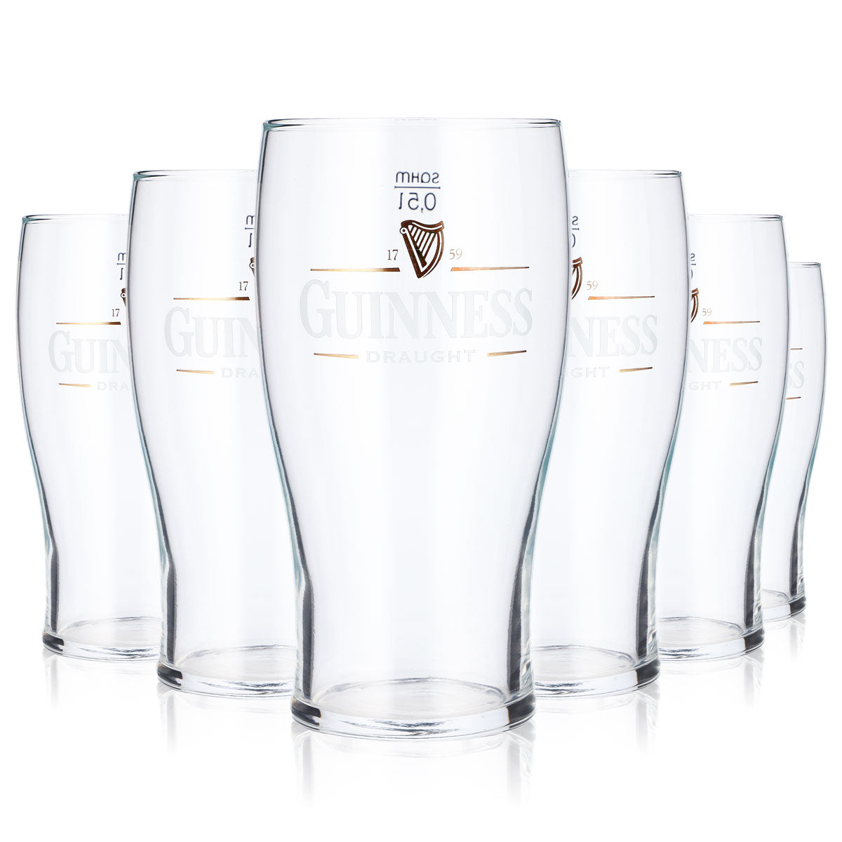 Kufel do piwa Guinness Willibecher Kufle do piwa 0,5 l Kufel Draught – Widok 4