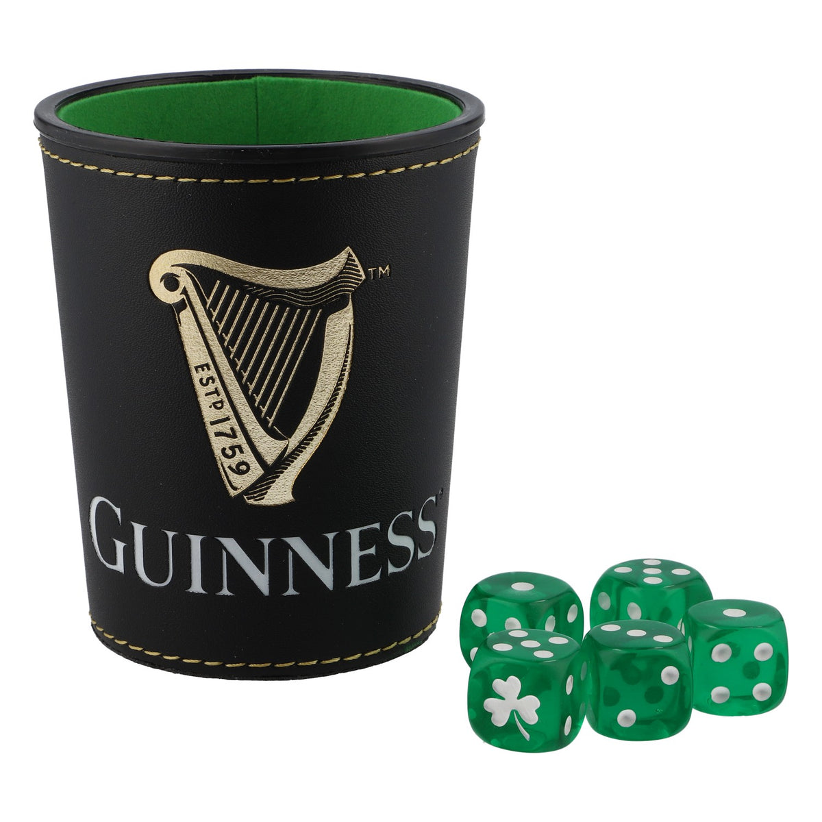 Gra w kości Guinness Beer Gra w kości Wieczór gier Zielone kości – Widok 2