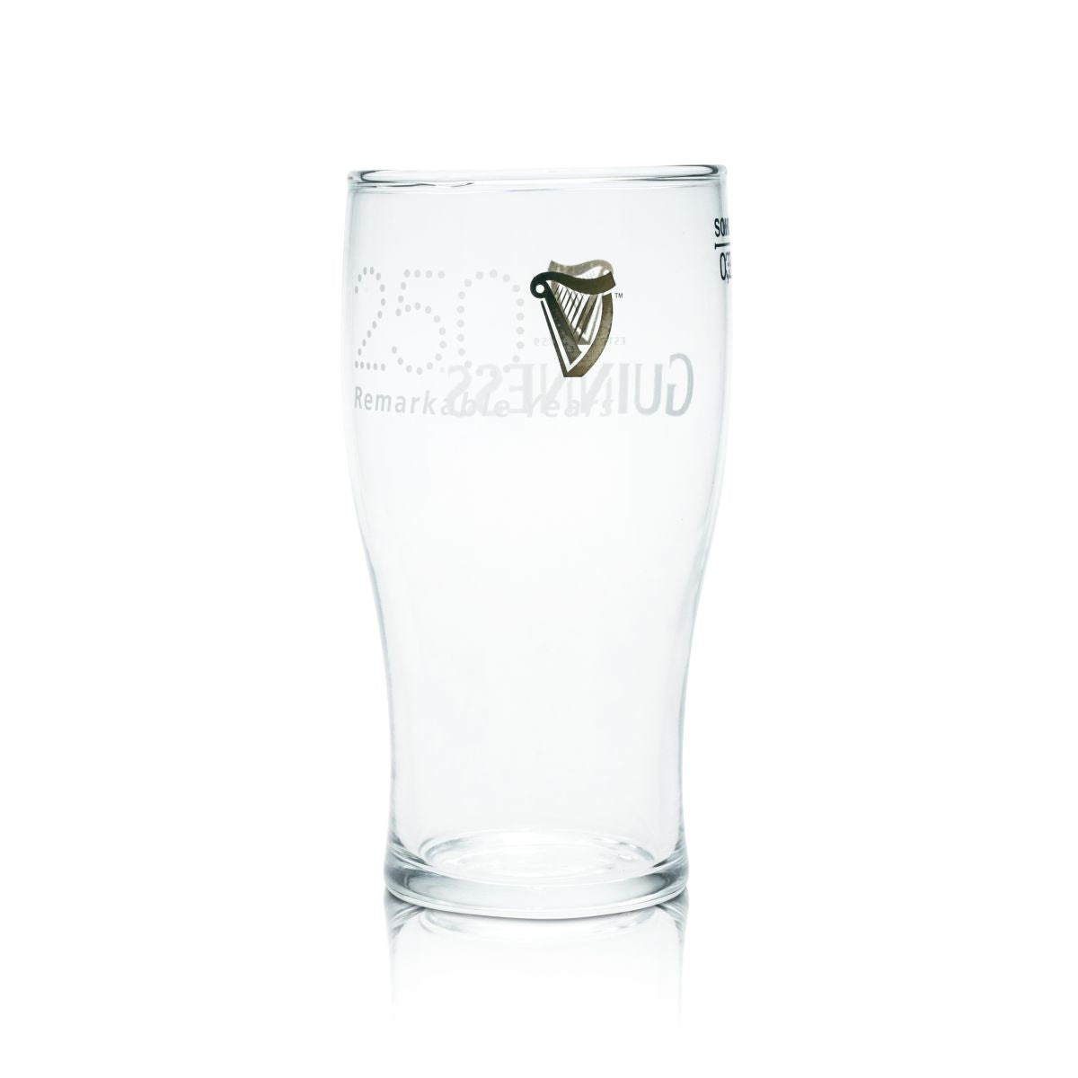 Guinness pint glass Szklanka do piwa 0,3l 250 lat specjalna edycja kolekcjonerska Szklanka do piwa Browar