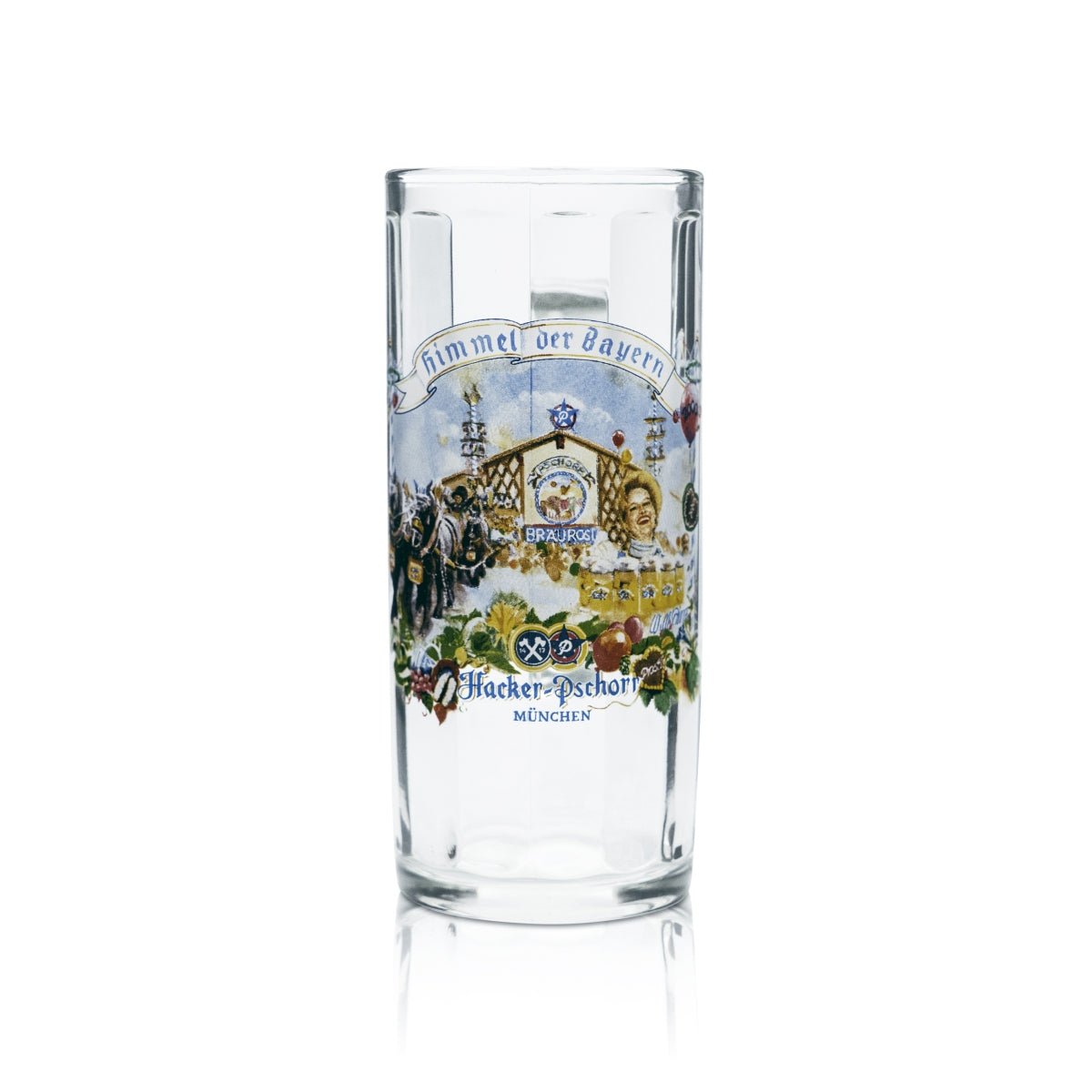 Szklanka Hacker Pschorr 0,5l kufel do piwa Oktoberfest 2000 Edition Collector Lovers Bay