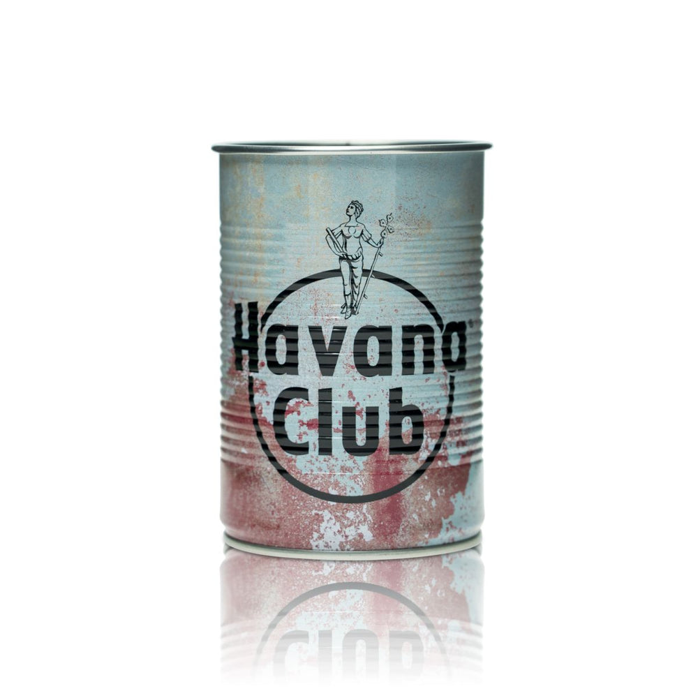 Havana Club puszka na przekąski 0,35l puszka na napoje długi kubek uchwyt na sztućce metalowy kubek